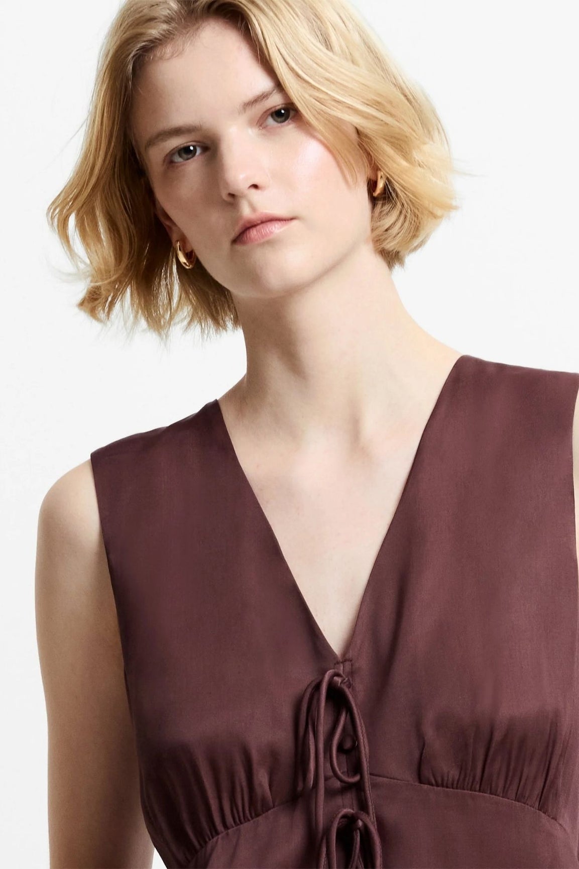 French Connection Candice Satin Top