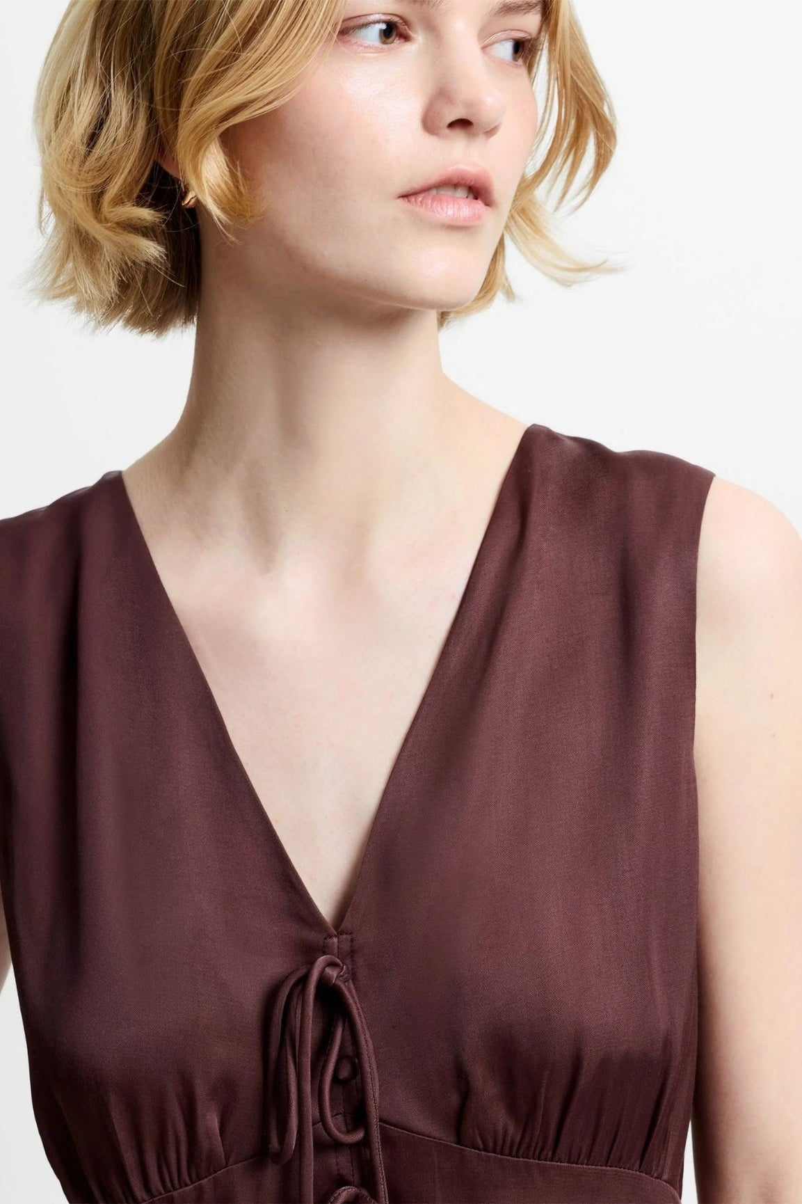 French Connection Candice Satin Top