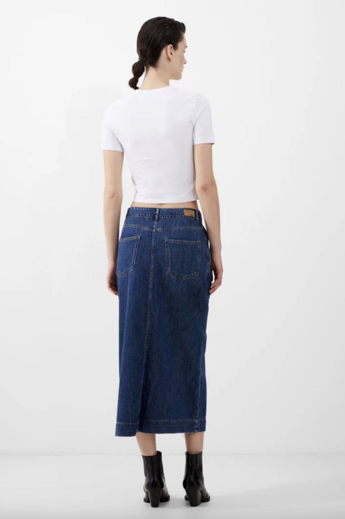 FRENCH CONNECTION Denver Denim Midaxi Skirt vintage