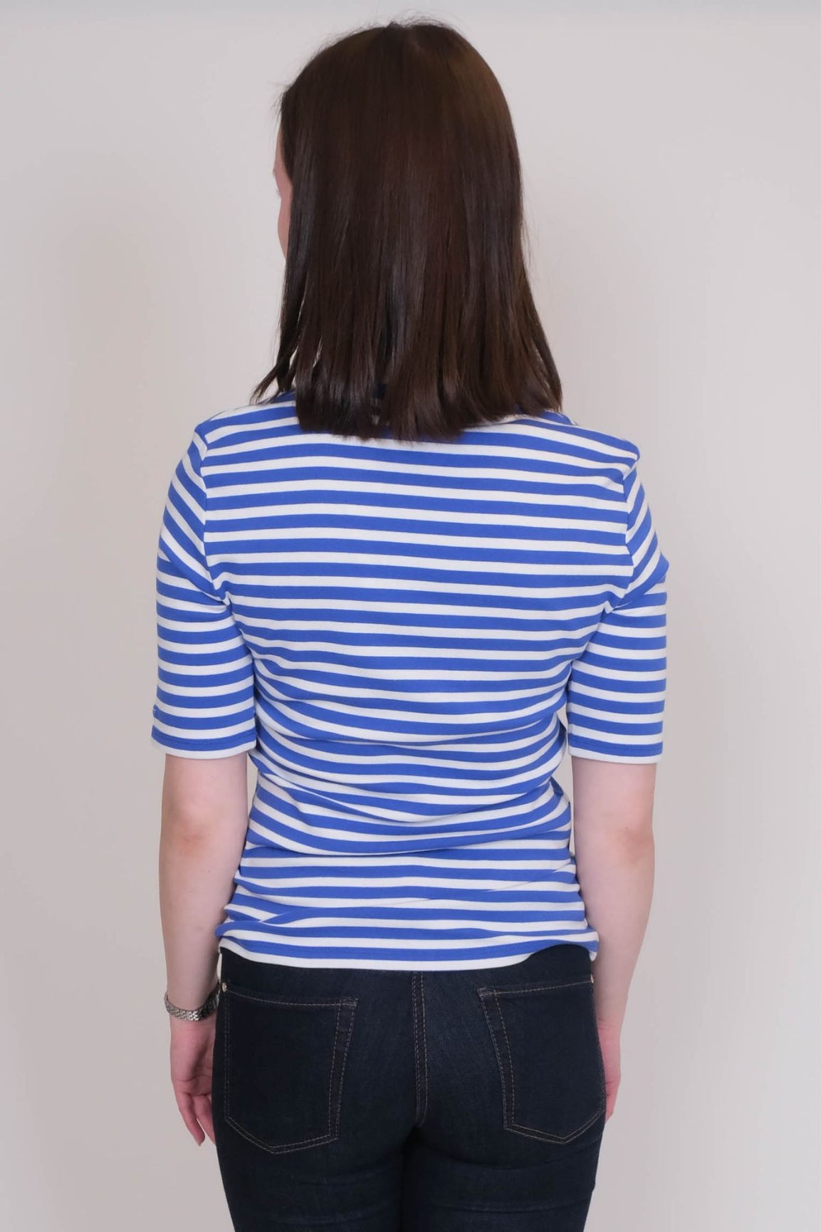 GANT Raidallinen t-paita royal blue
