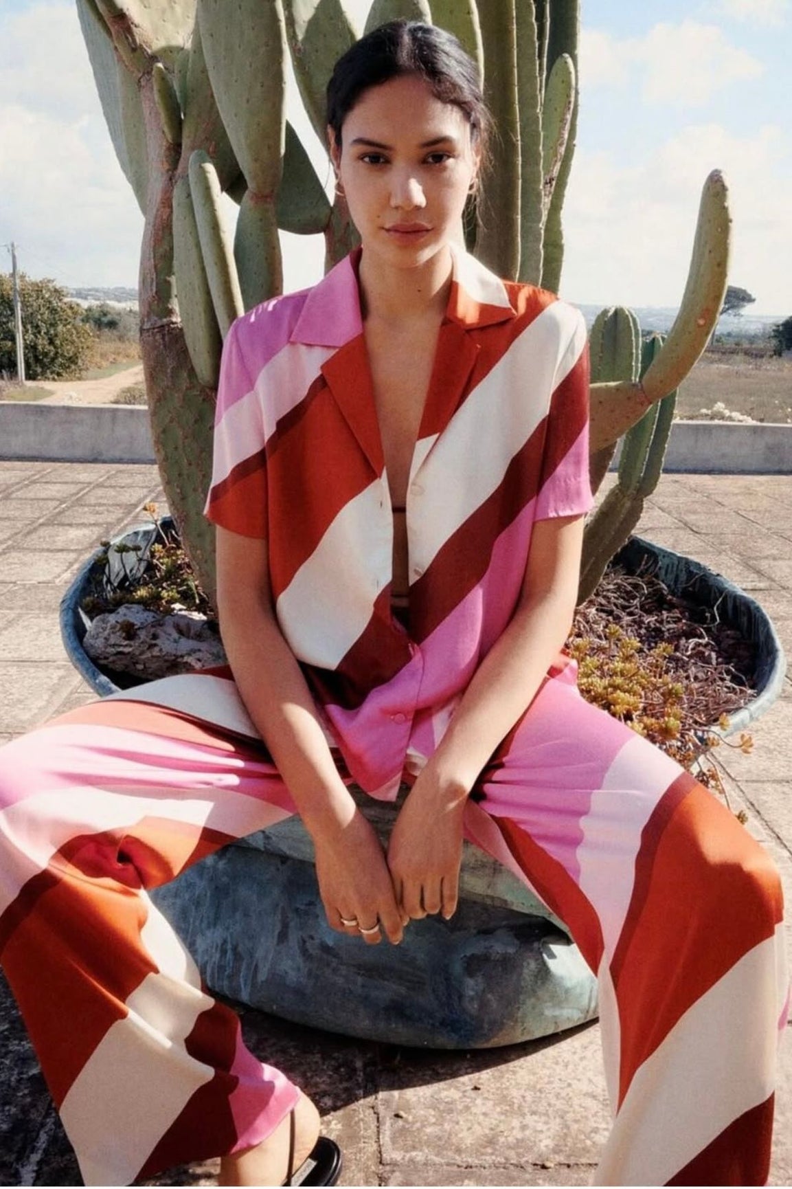 Raidallinen pusero - GANT