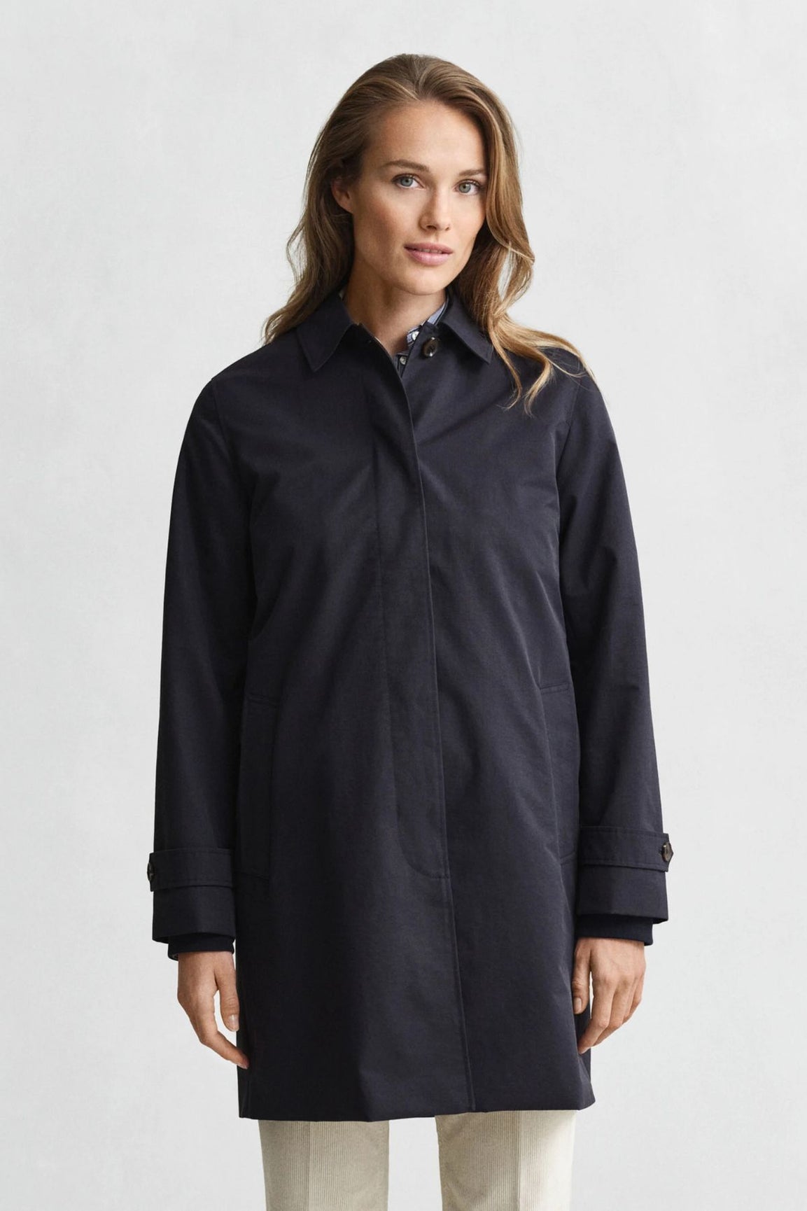 GANT Car Coat tummansininen