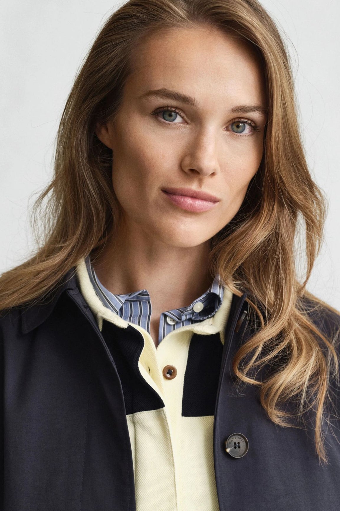 GANT Car Coat tummansininen