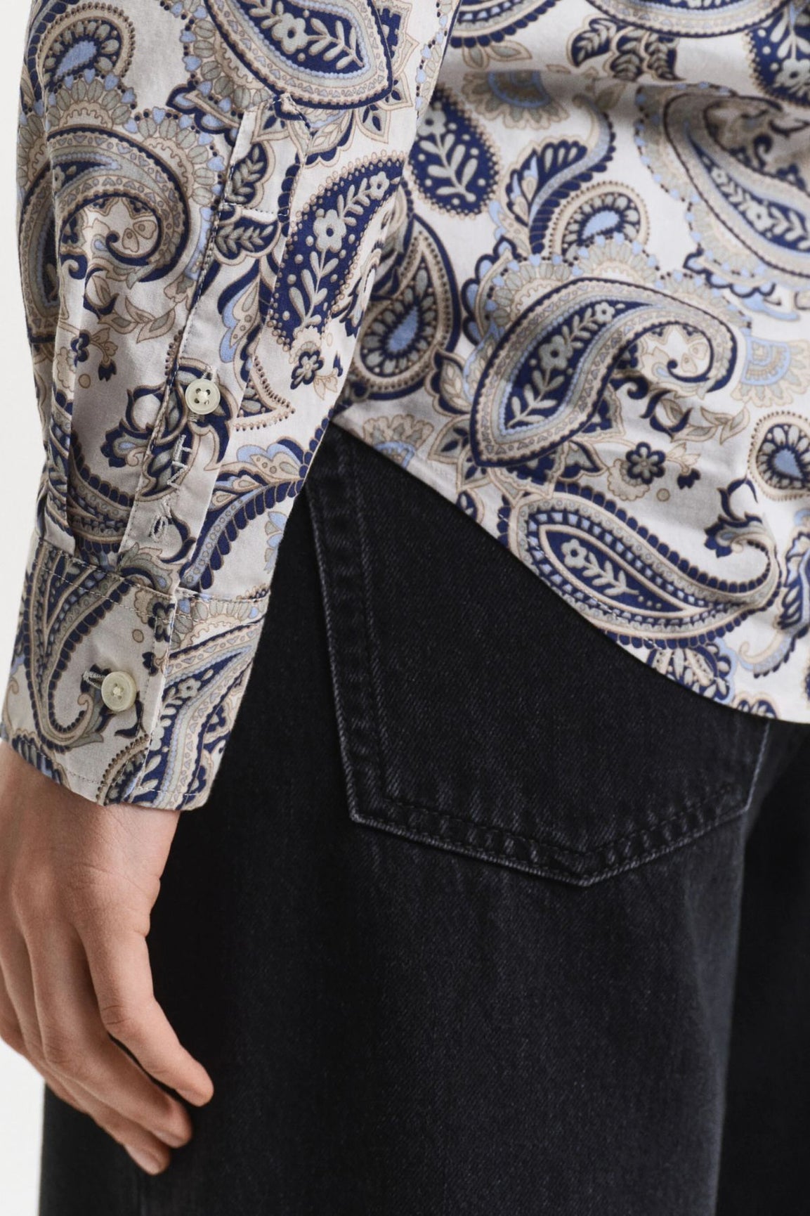 GANT Paisleykuvioitu paitapusero