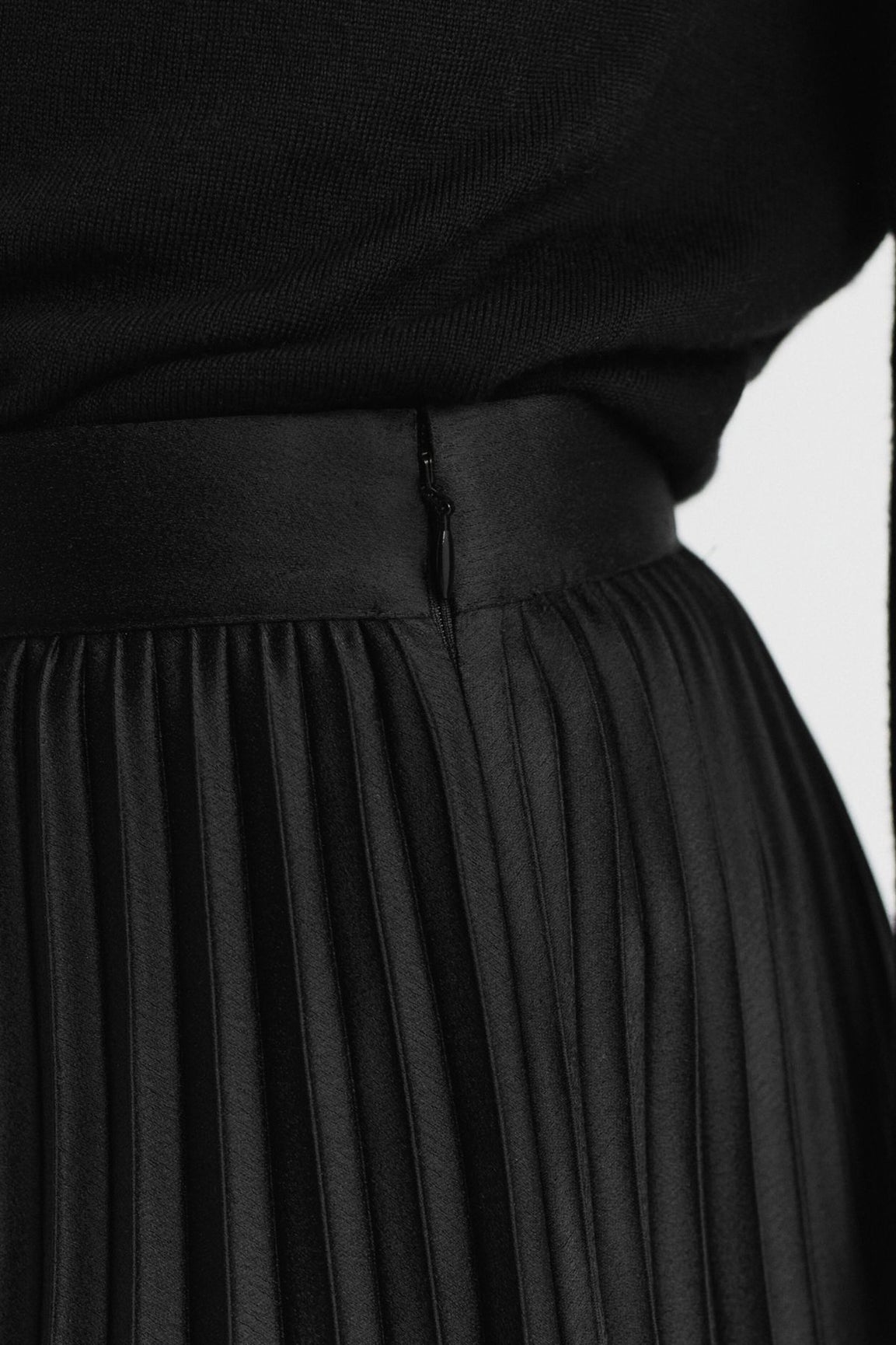 GANT Satiininen vekkihame musta