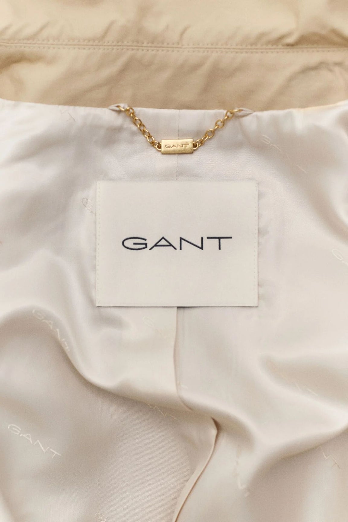 GANT Short Car Coat oat beige