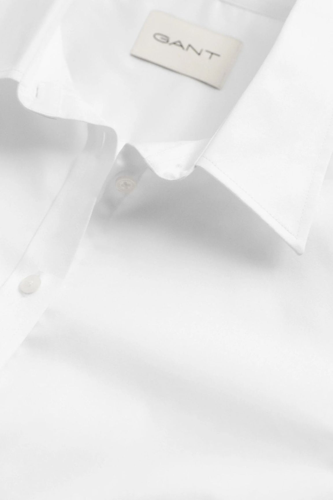 GANT Slim Sateen Shirt white