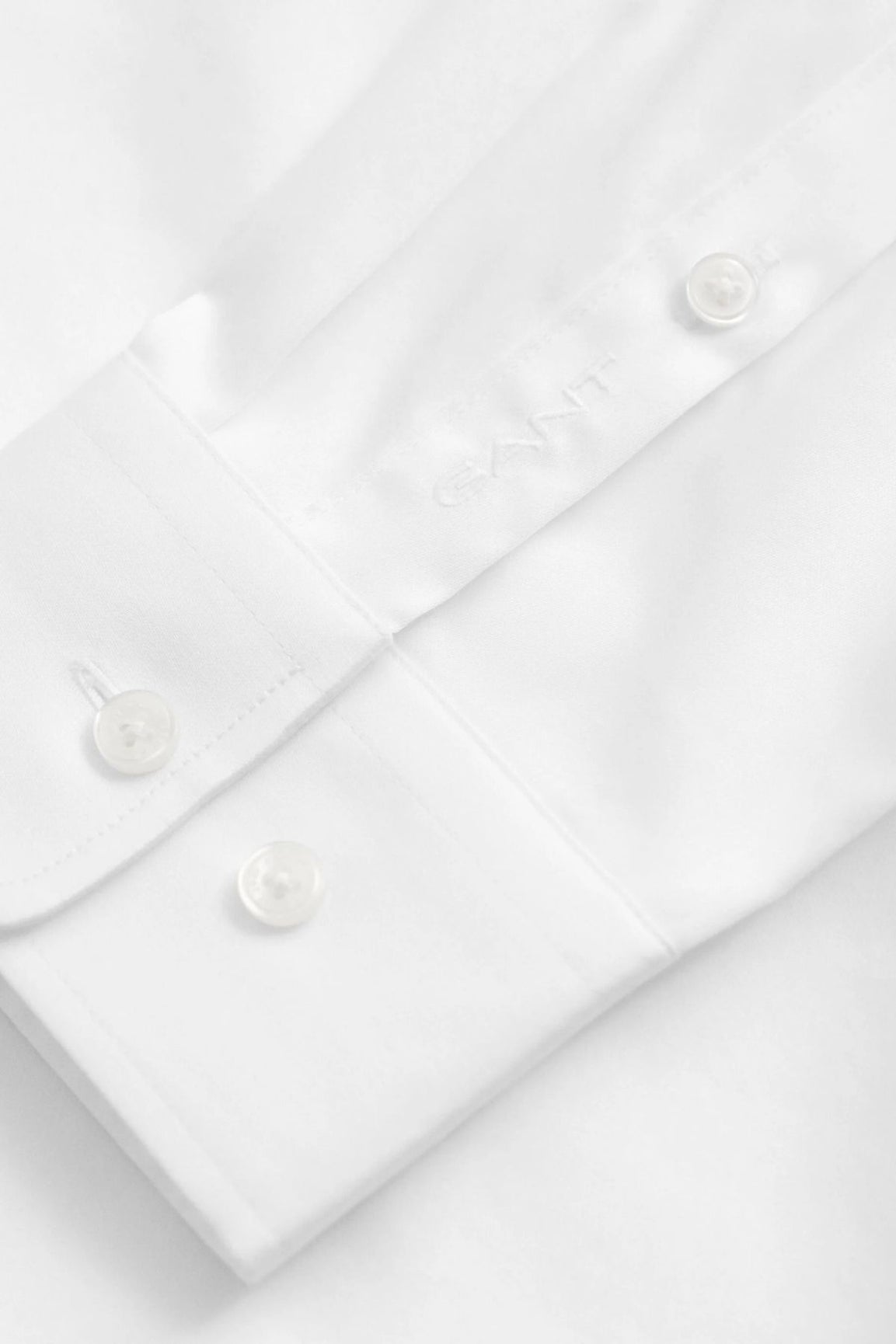 GANT Slim Sateen Shirt white