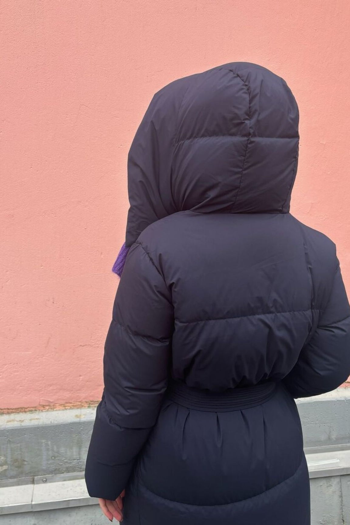 HETREG&Oacute; Valery untuvatakki tummansininen