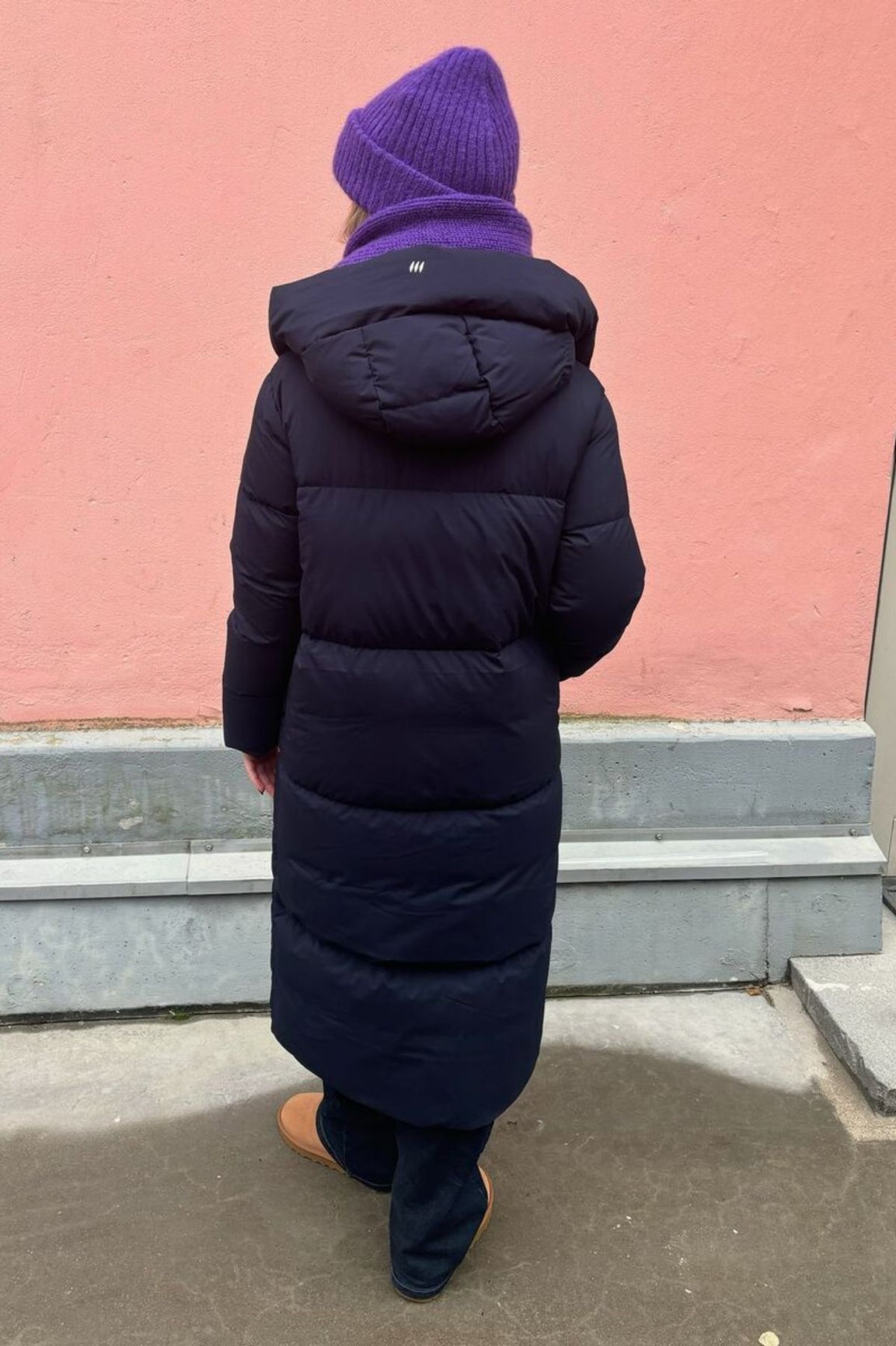 HETREG&Oacute; Valery untuvatakki tummansininen