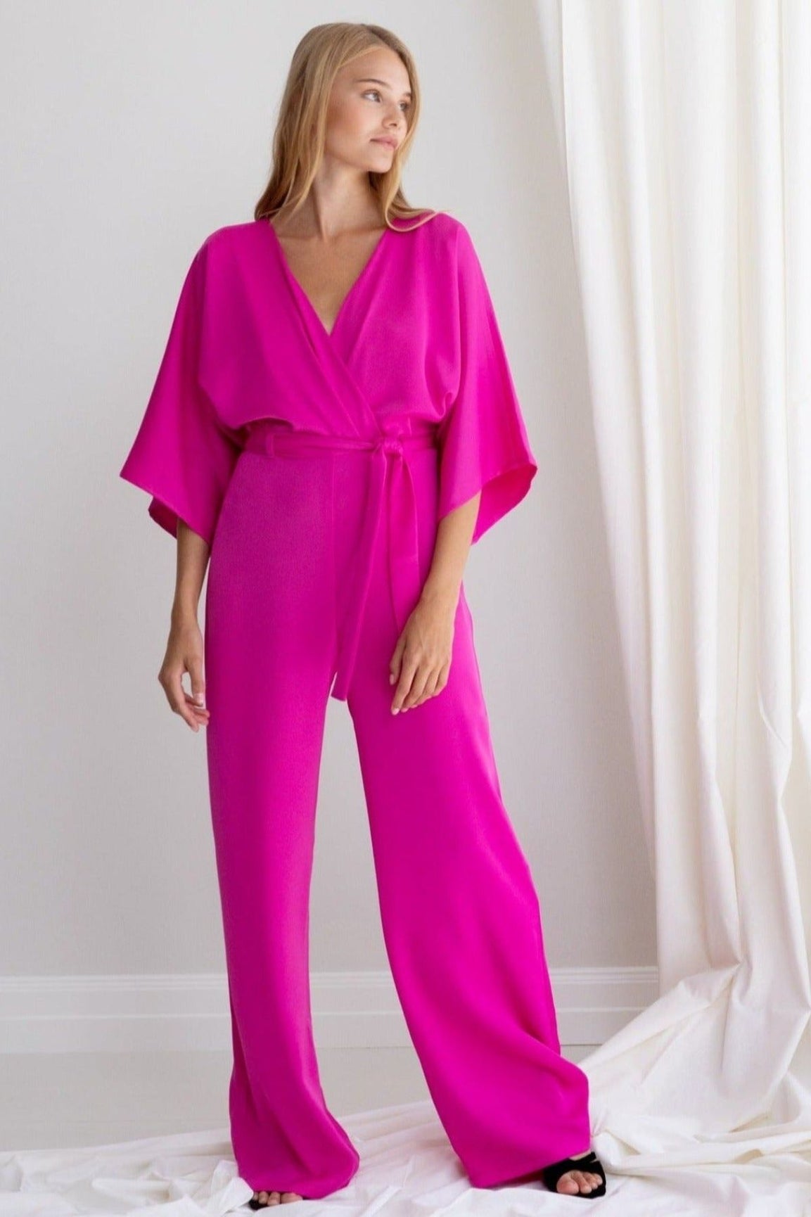 KATRI NISKANEN Venice Jumpsuit fuchsia