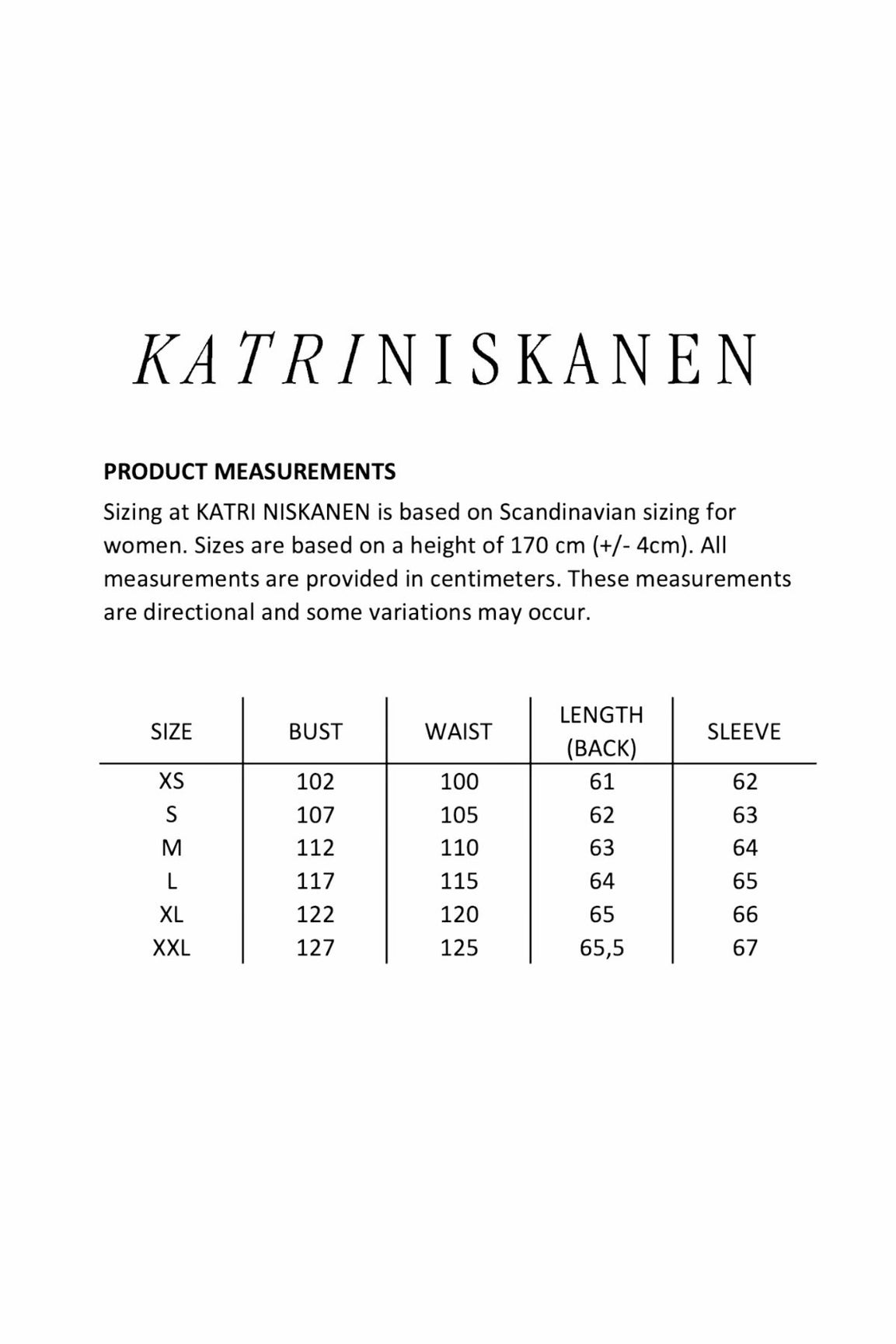 KATRI NISKANEN Emma Blouse copper