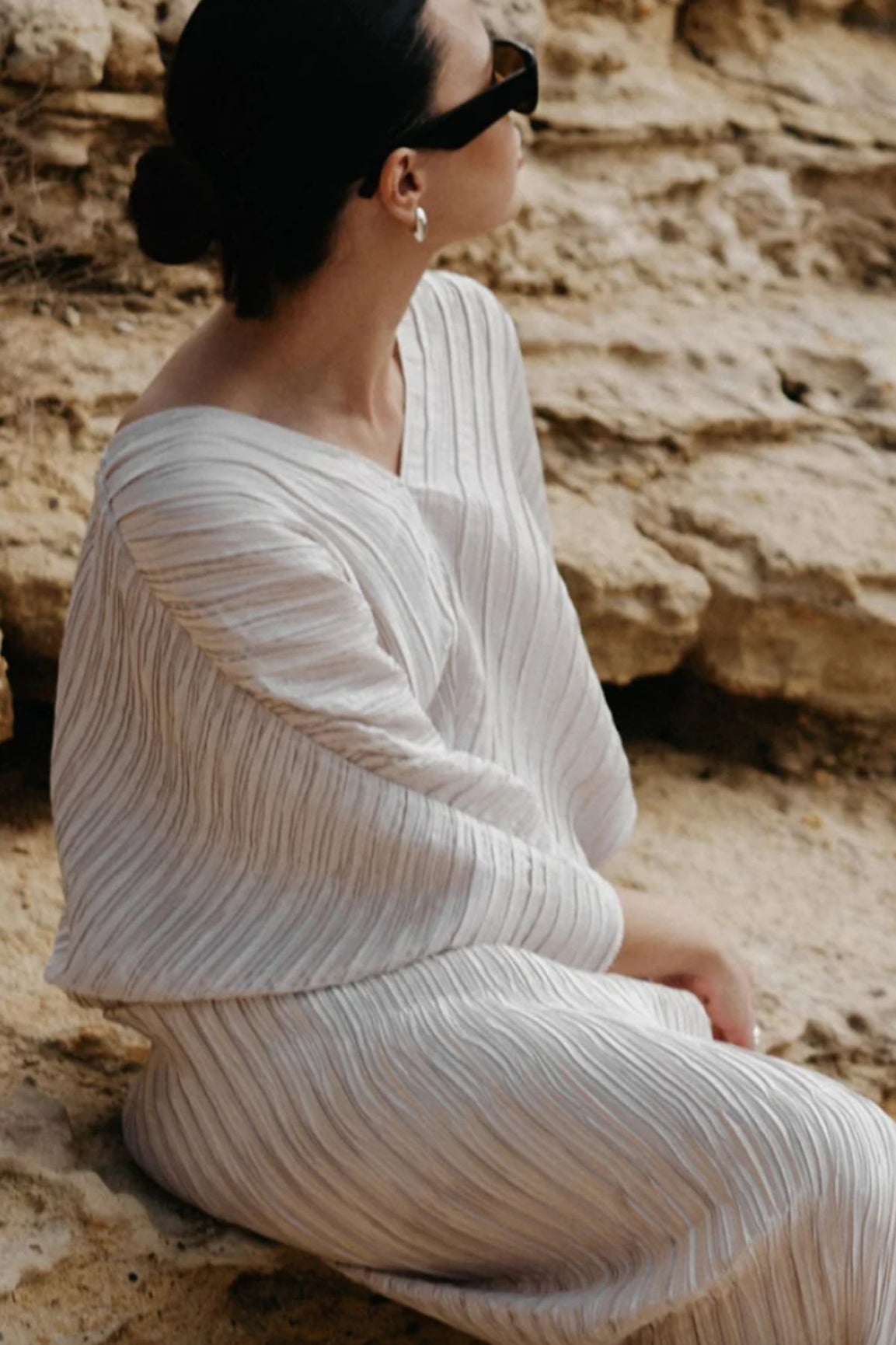 KATRI NISKANEN Shell Skirt ivory