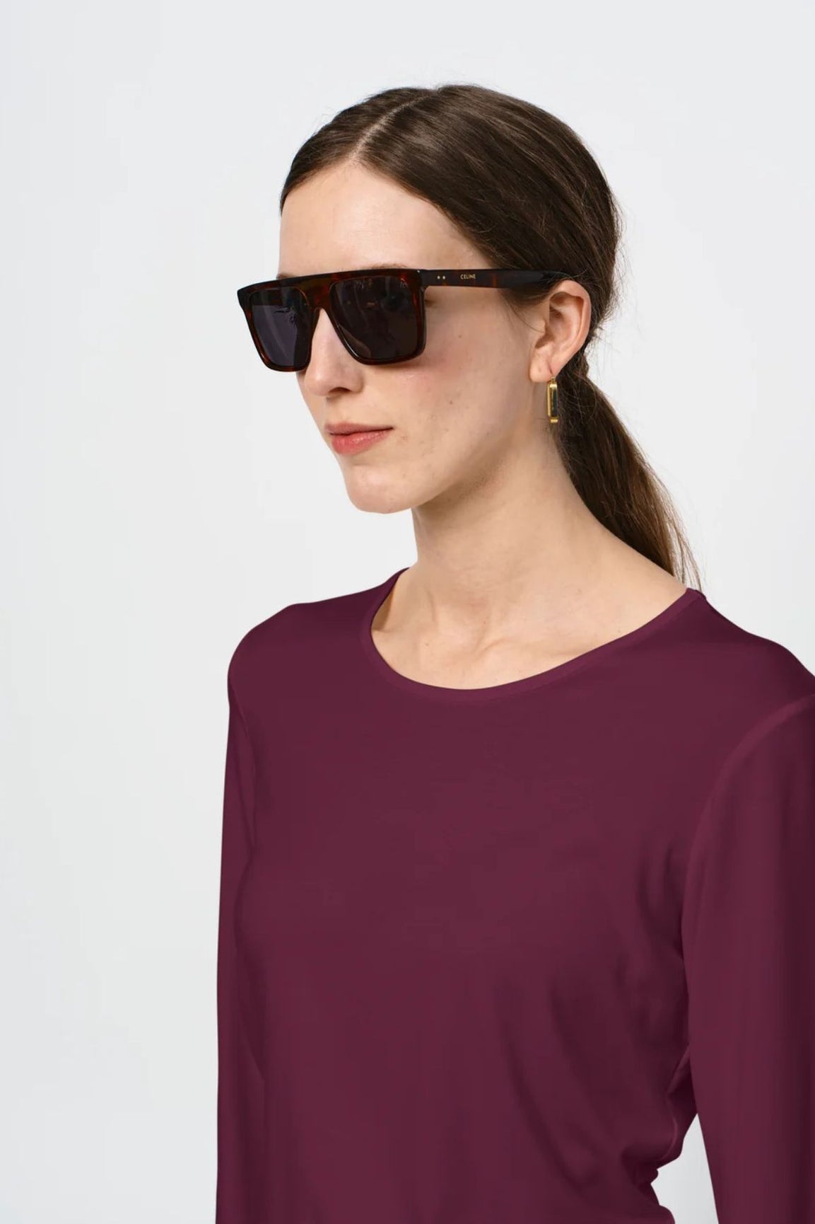 LaSalle pitk&auml;hihainen paita purple