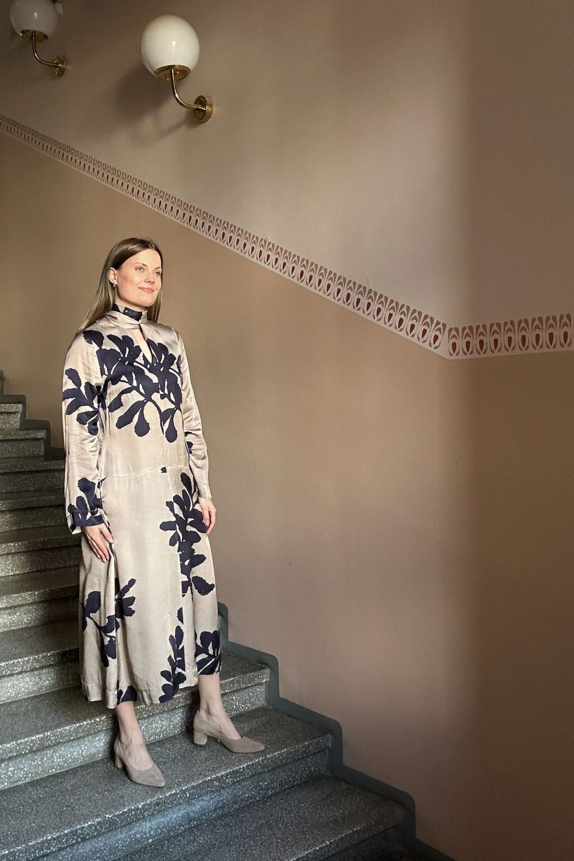 LaSalle Huivikauluksinen mekko