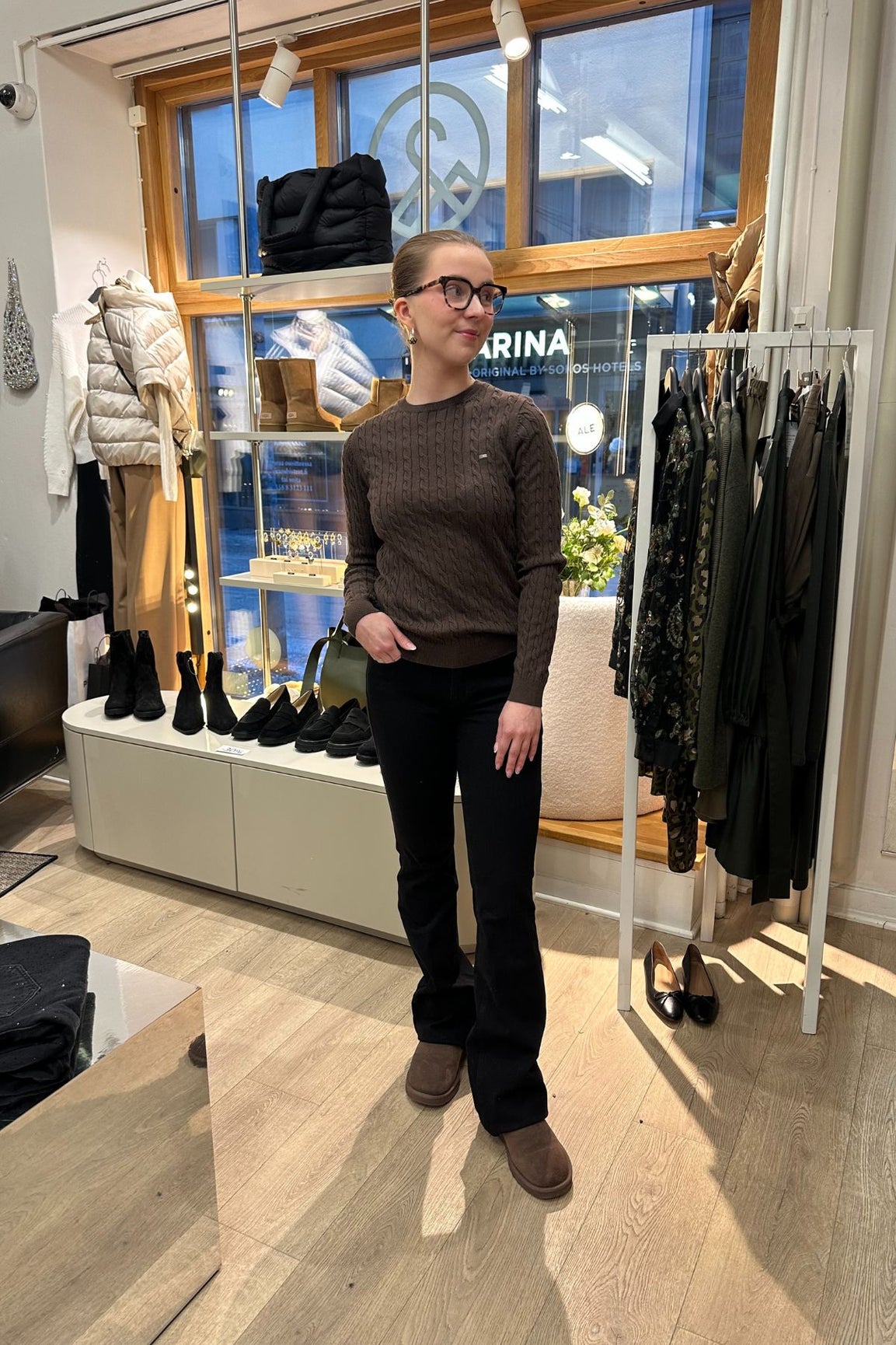 Lexington Cable Knitted Sweater