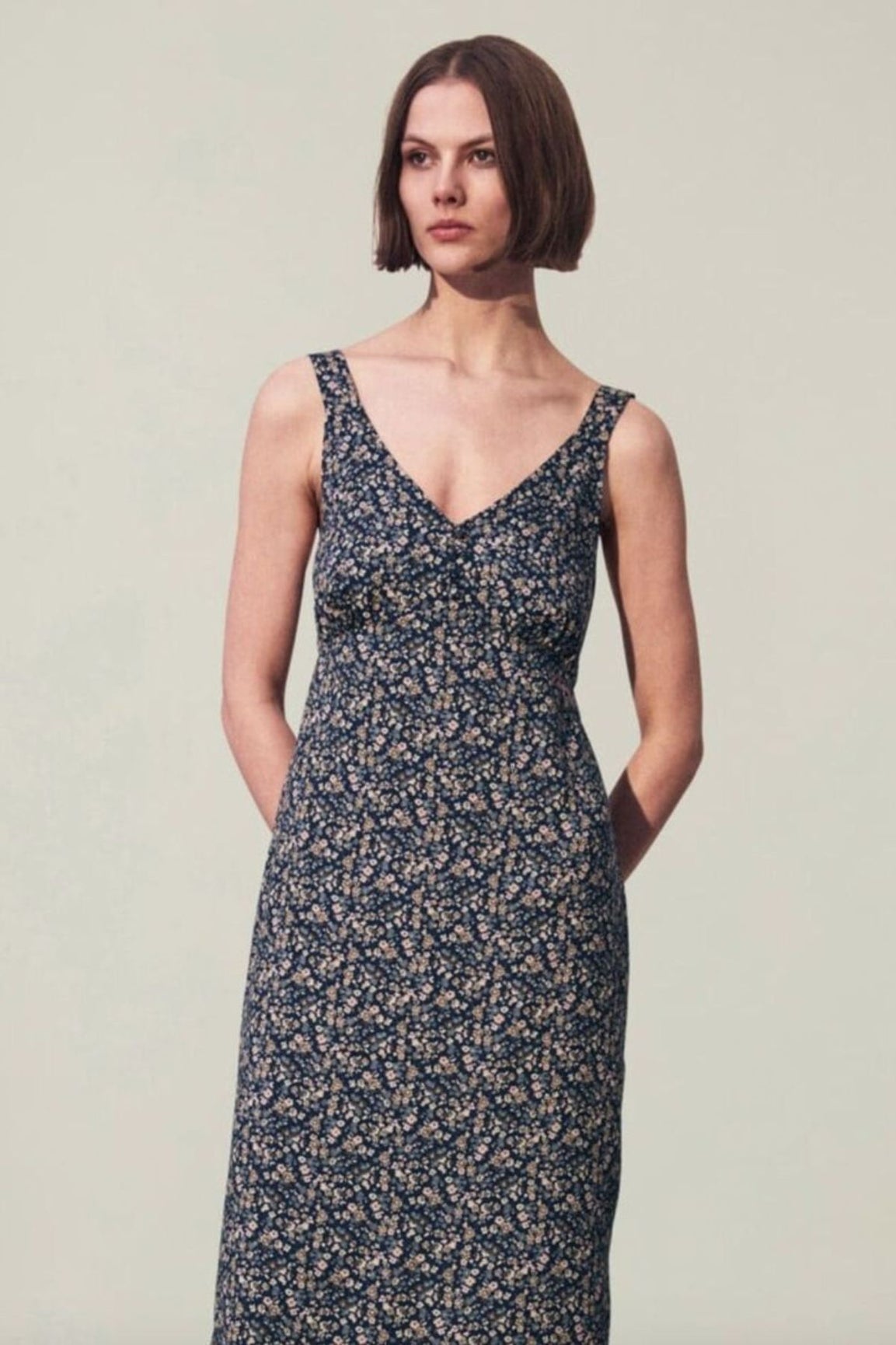 LEXINGTON Wilma Lyocell Nightgown flower print