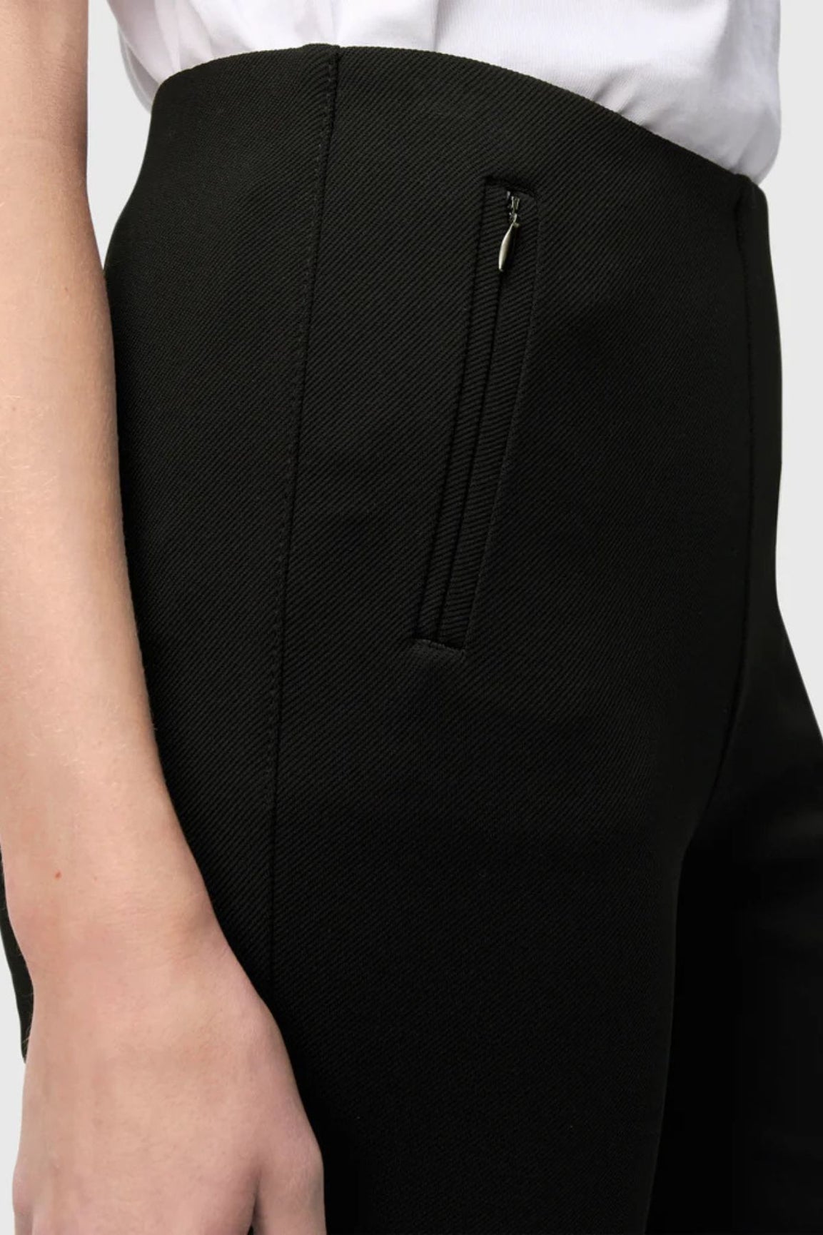 MAC Boot Zip housut musta