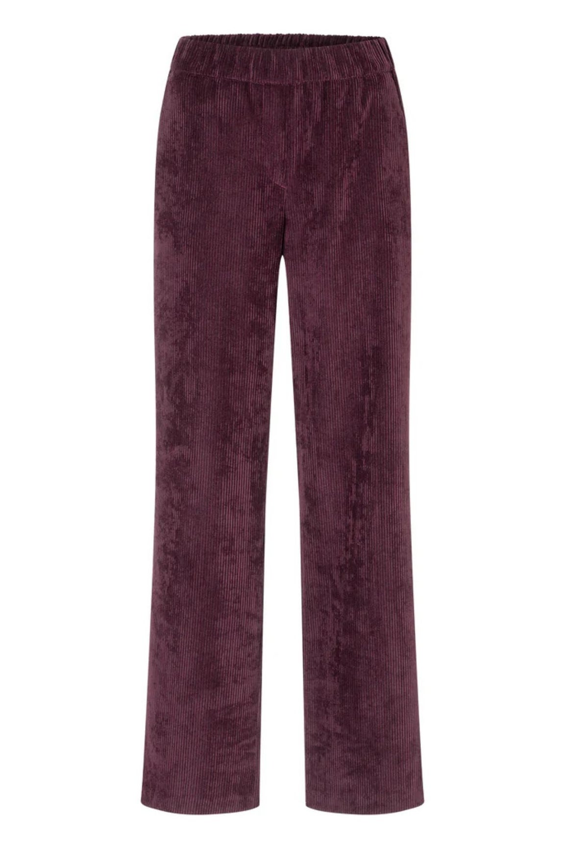 MAC Chiara samettihousut aubergine