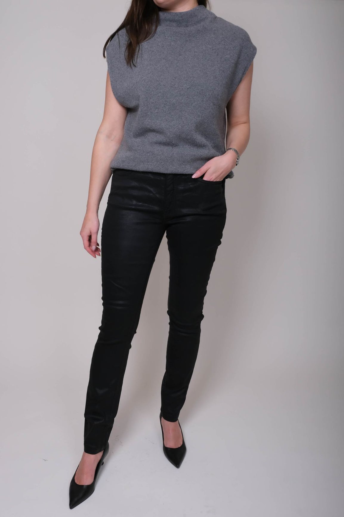 MAC Dream Skinny housut black coated