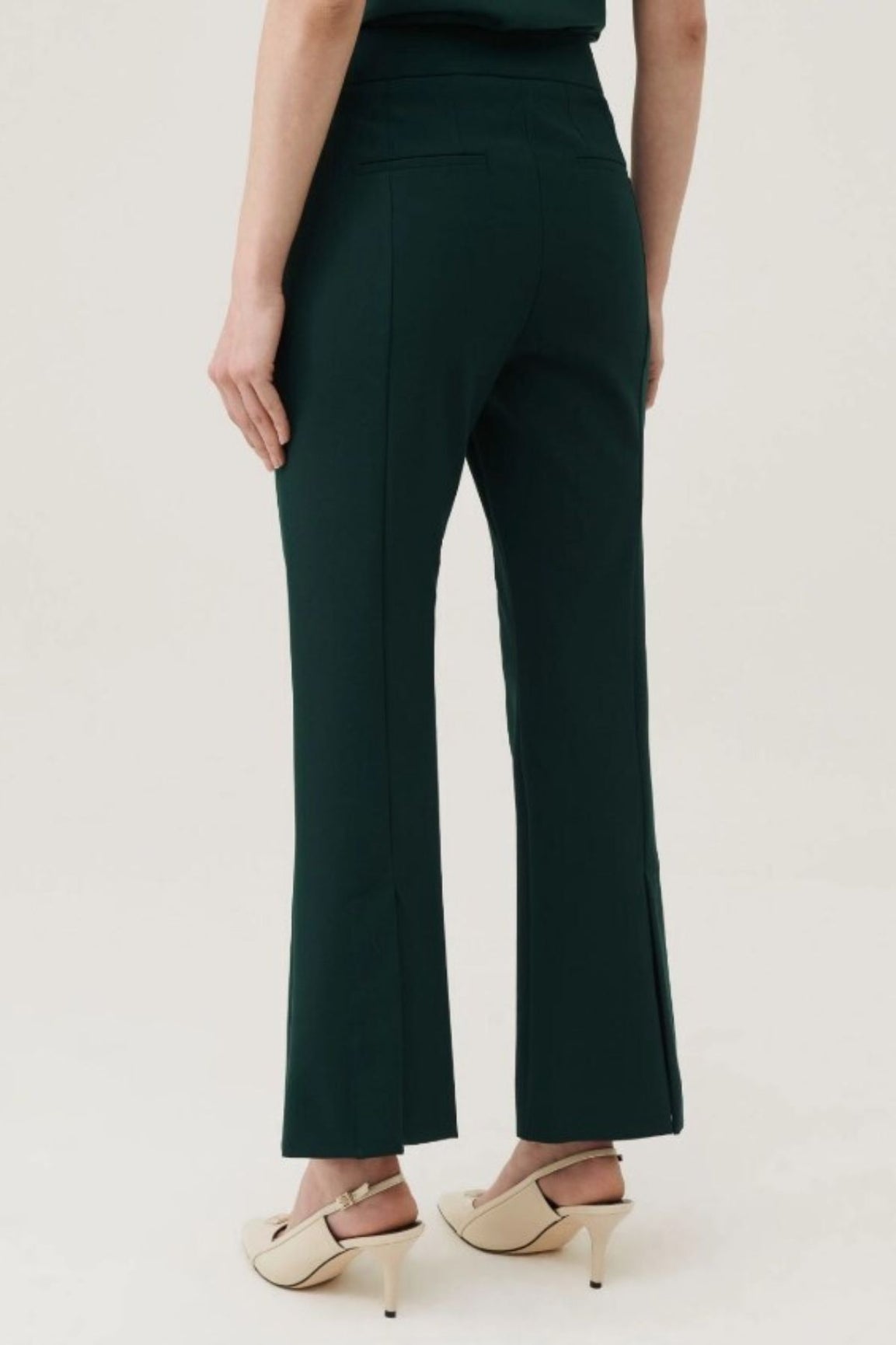 MARELLA Curzio housut tummanvihre&auml;