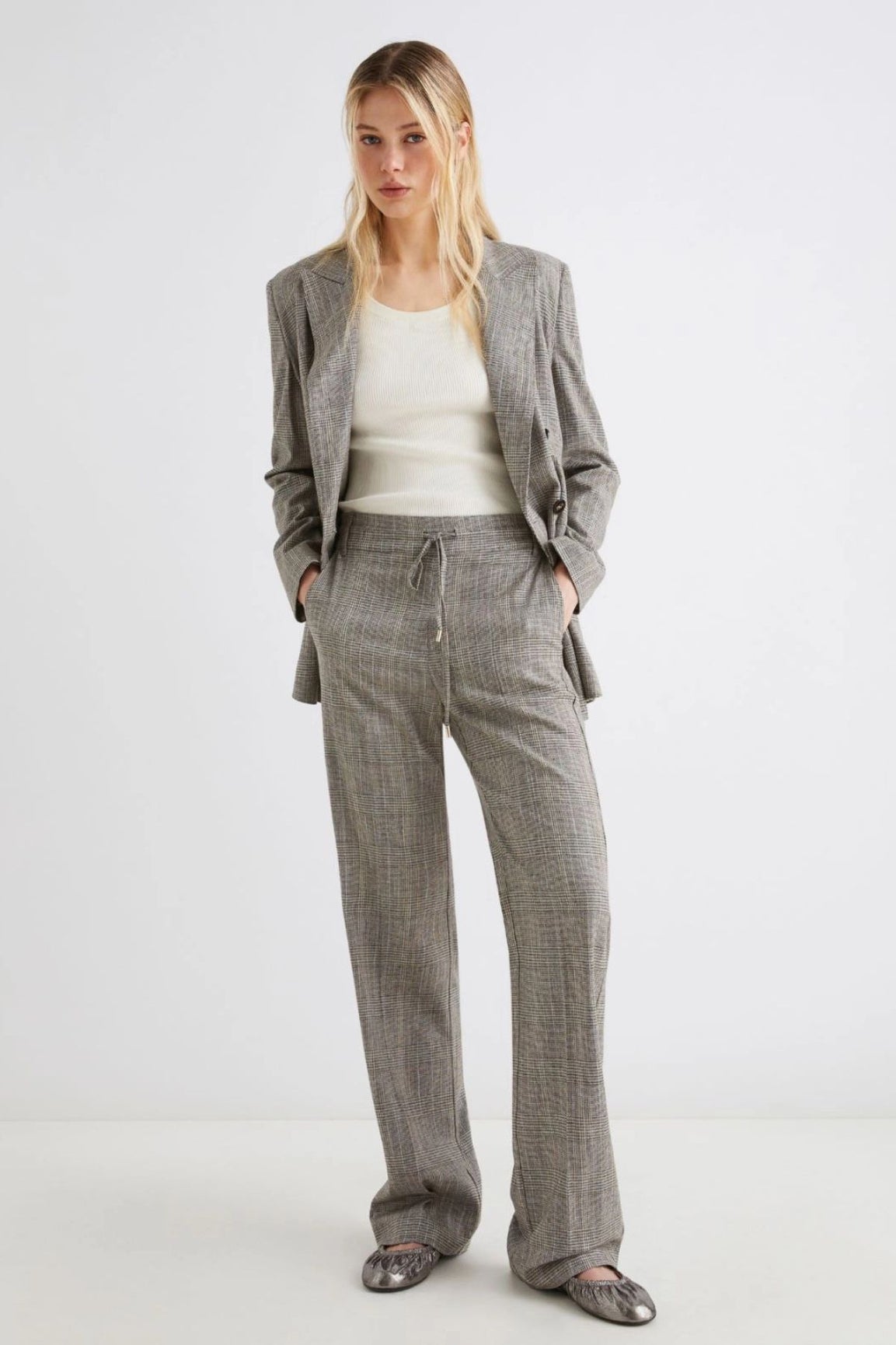 Marella Elodia housut harmaa