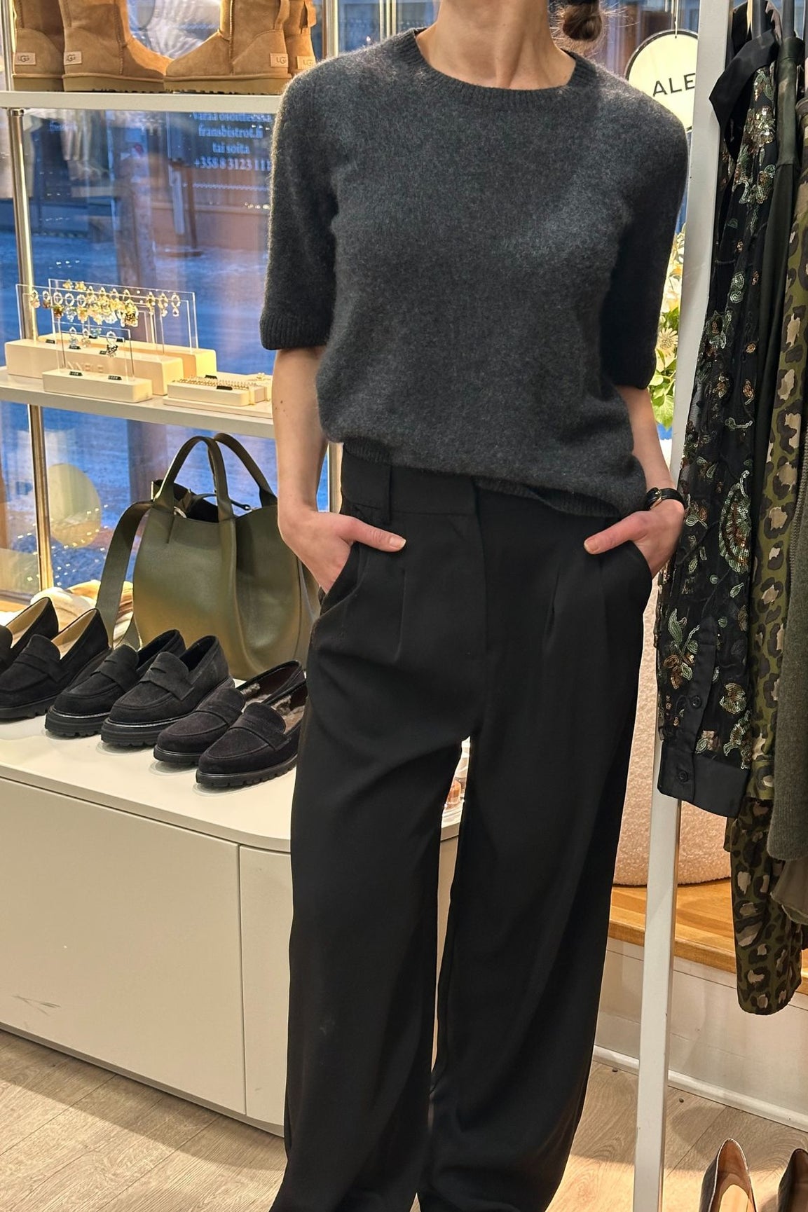 Marella Jim  neule harmaa