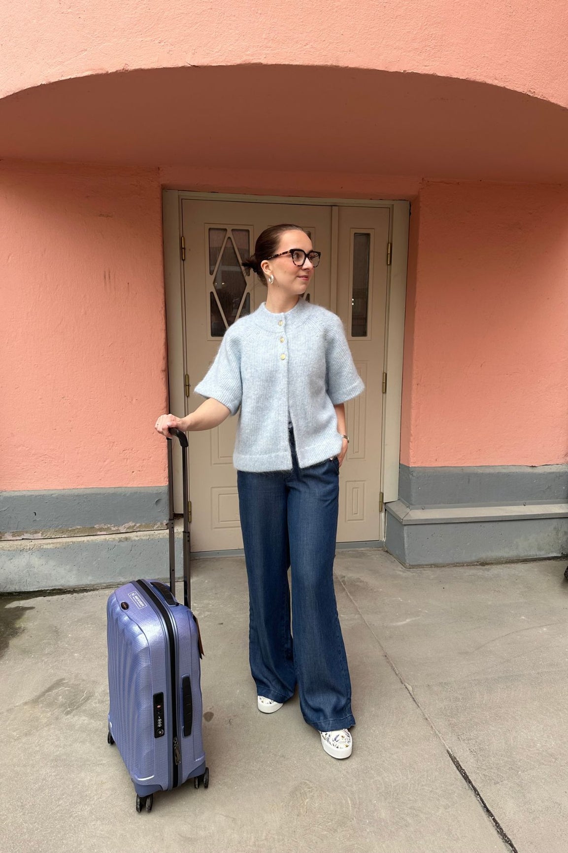 Milano Italy farkut sininen