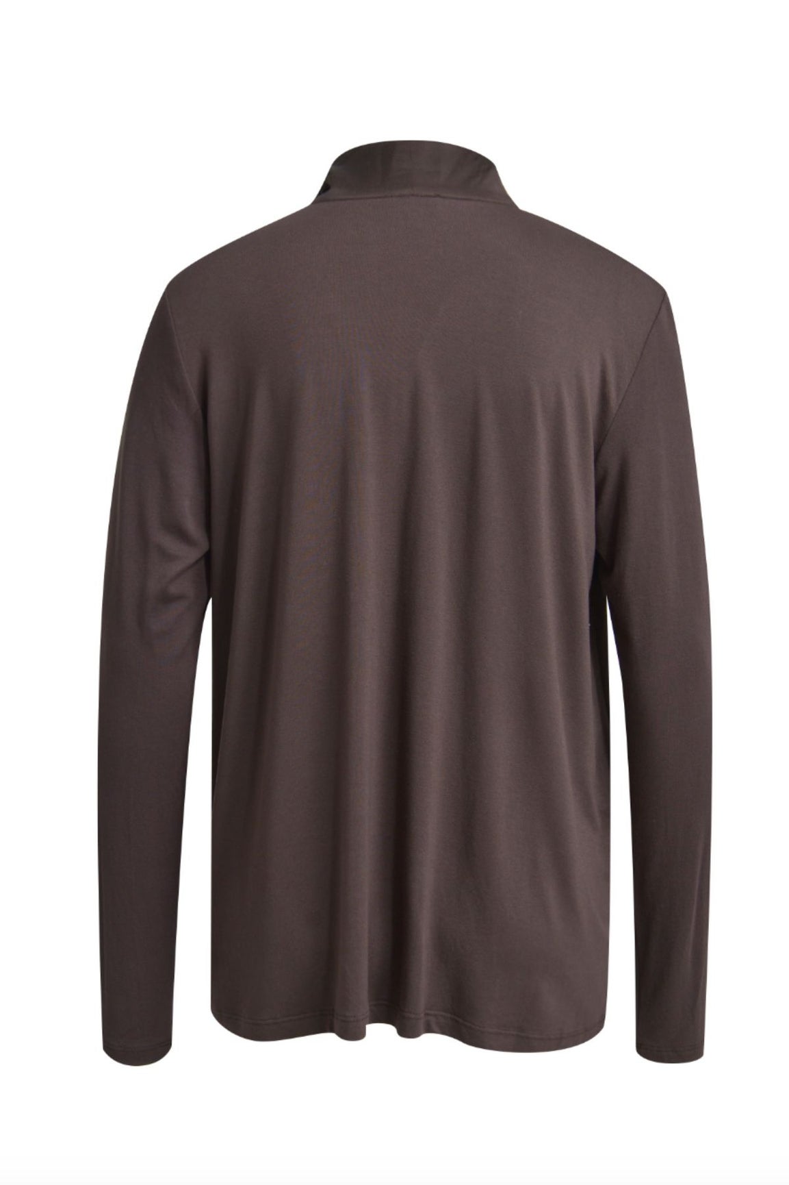 Milano huivikauluspaita ruskea