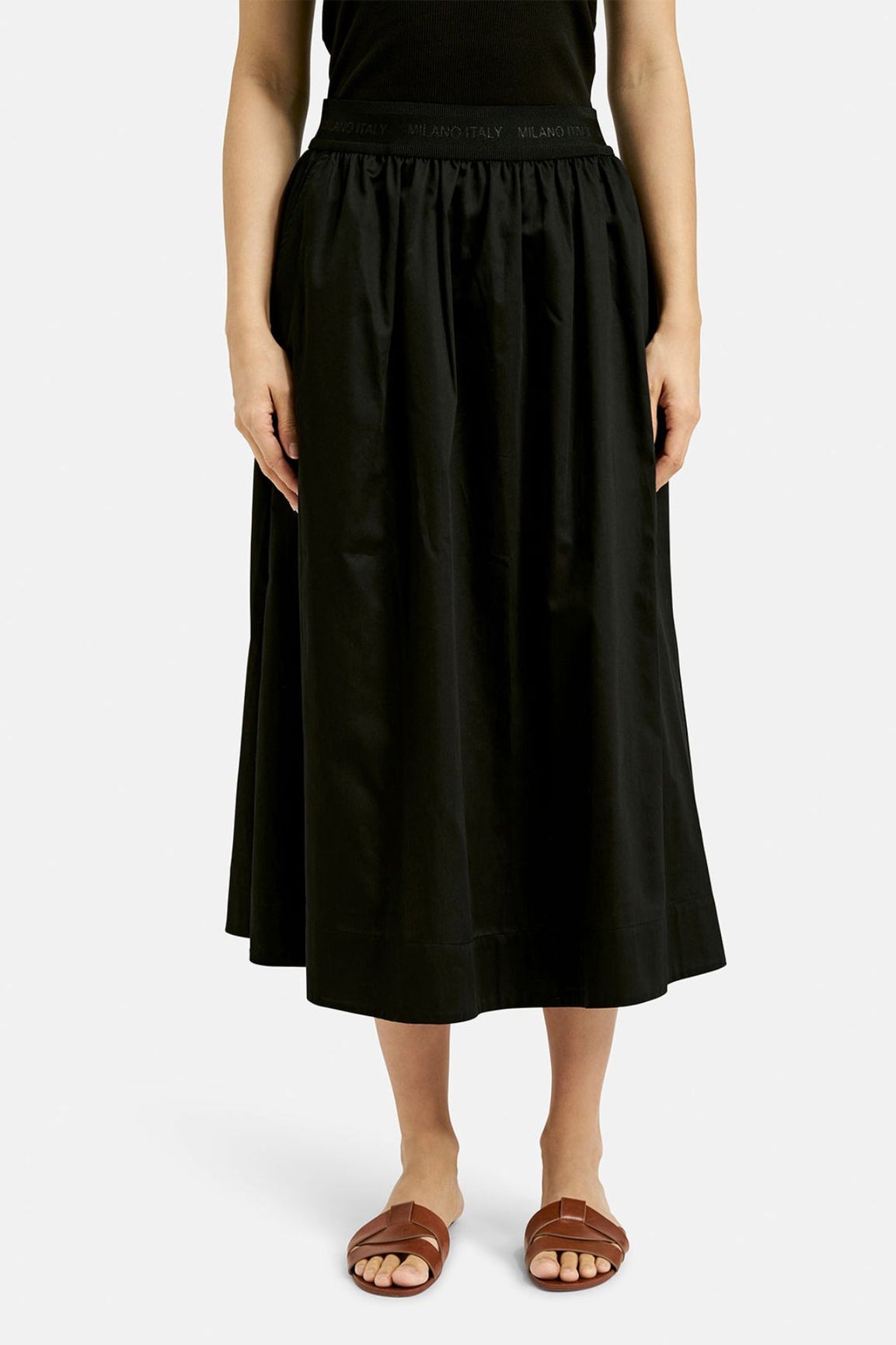 Milano midihame musta