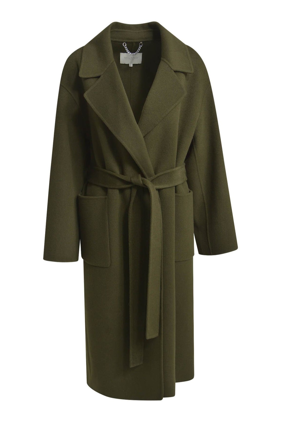 Vihre&auml; villakangastakki