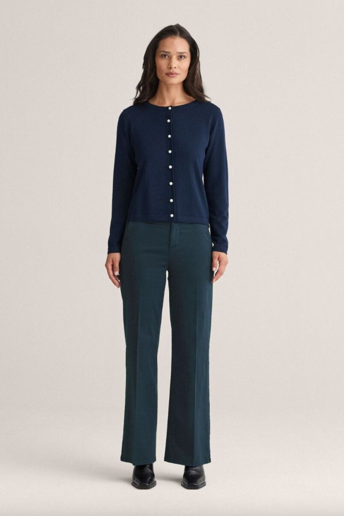 Newhouse ﻿Hedda Satin Trousers