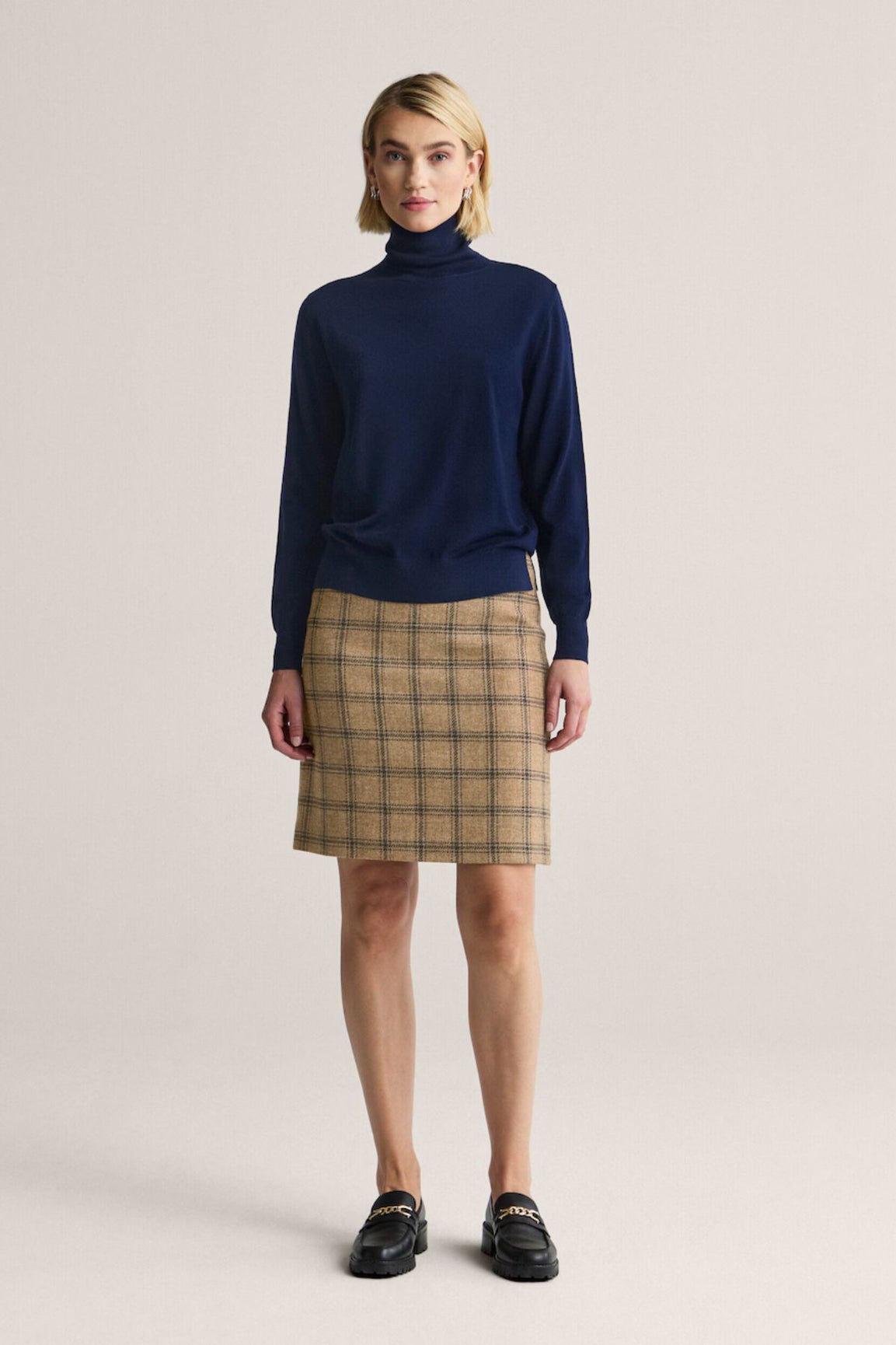 Newhouse Anna Checked Skirt