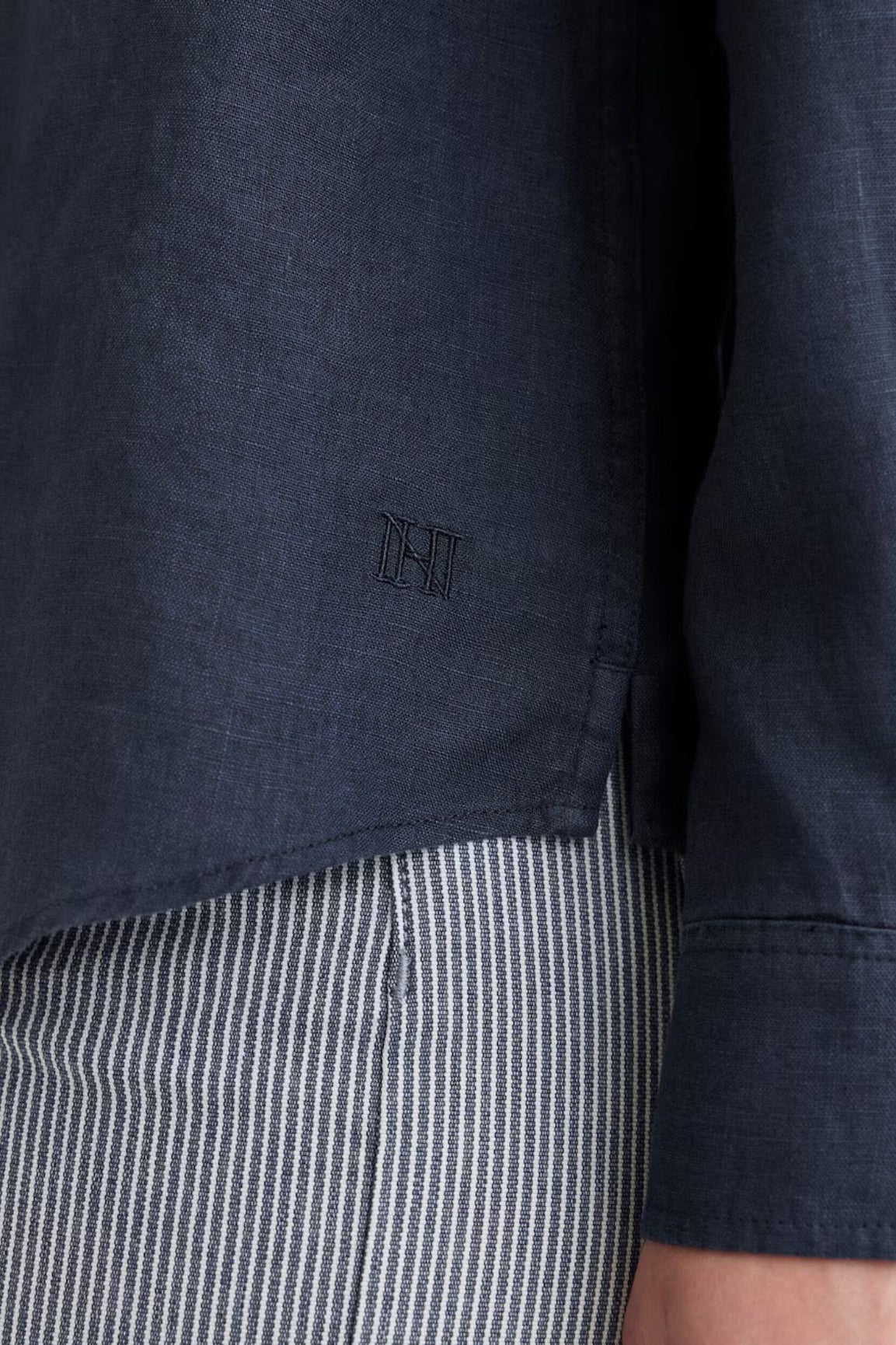 Newhouse Elsa pellavapaita tummansininen