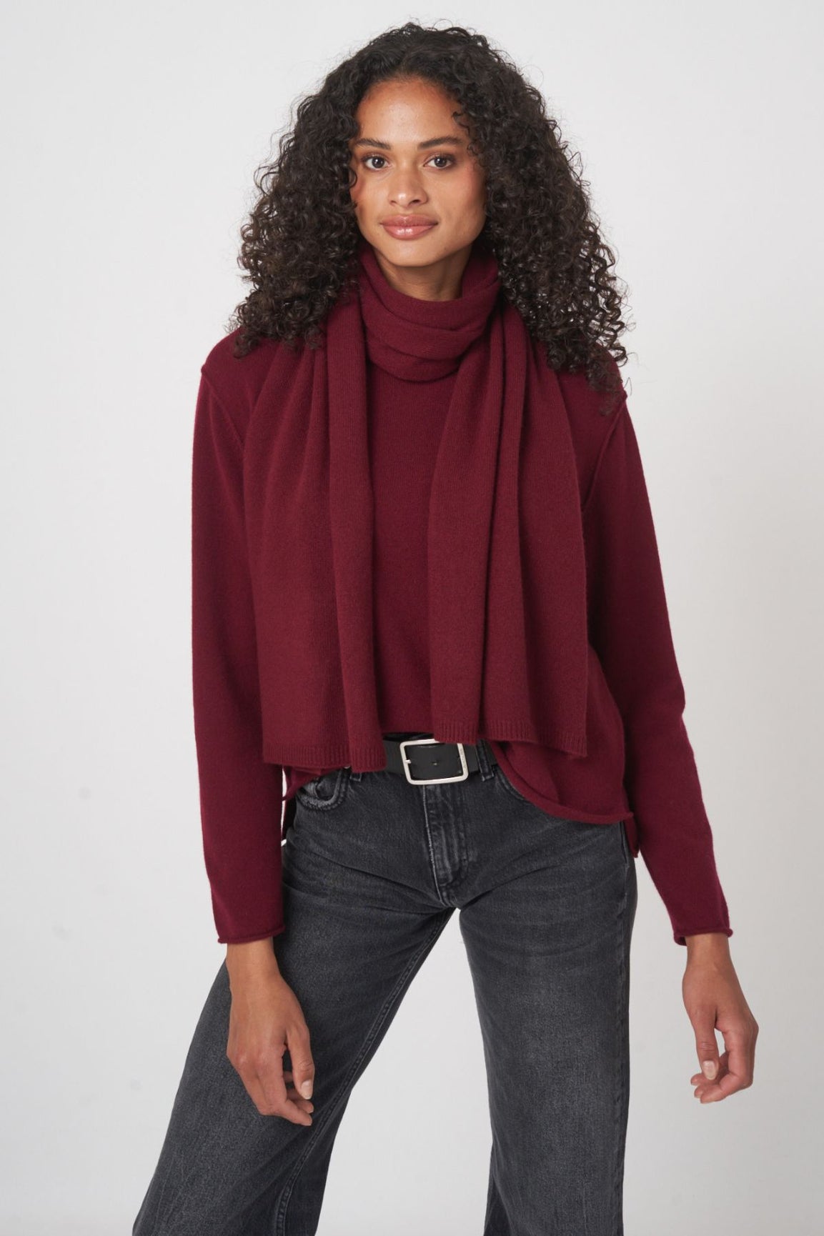 Repeat kashmirhuivi viininpunainen