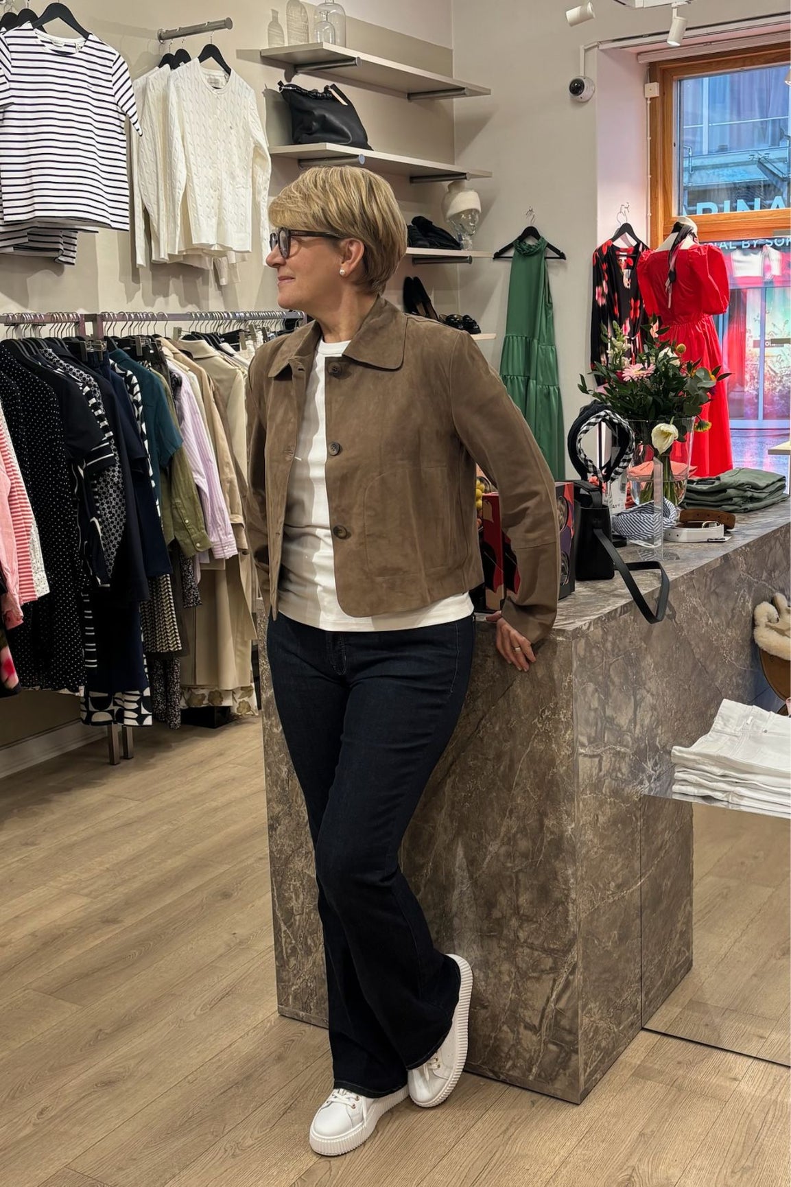 Repeat mokkajakku ruskea