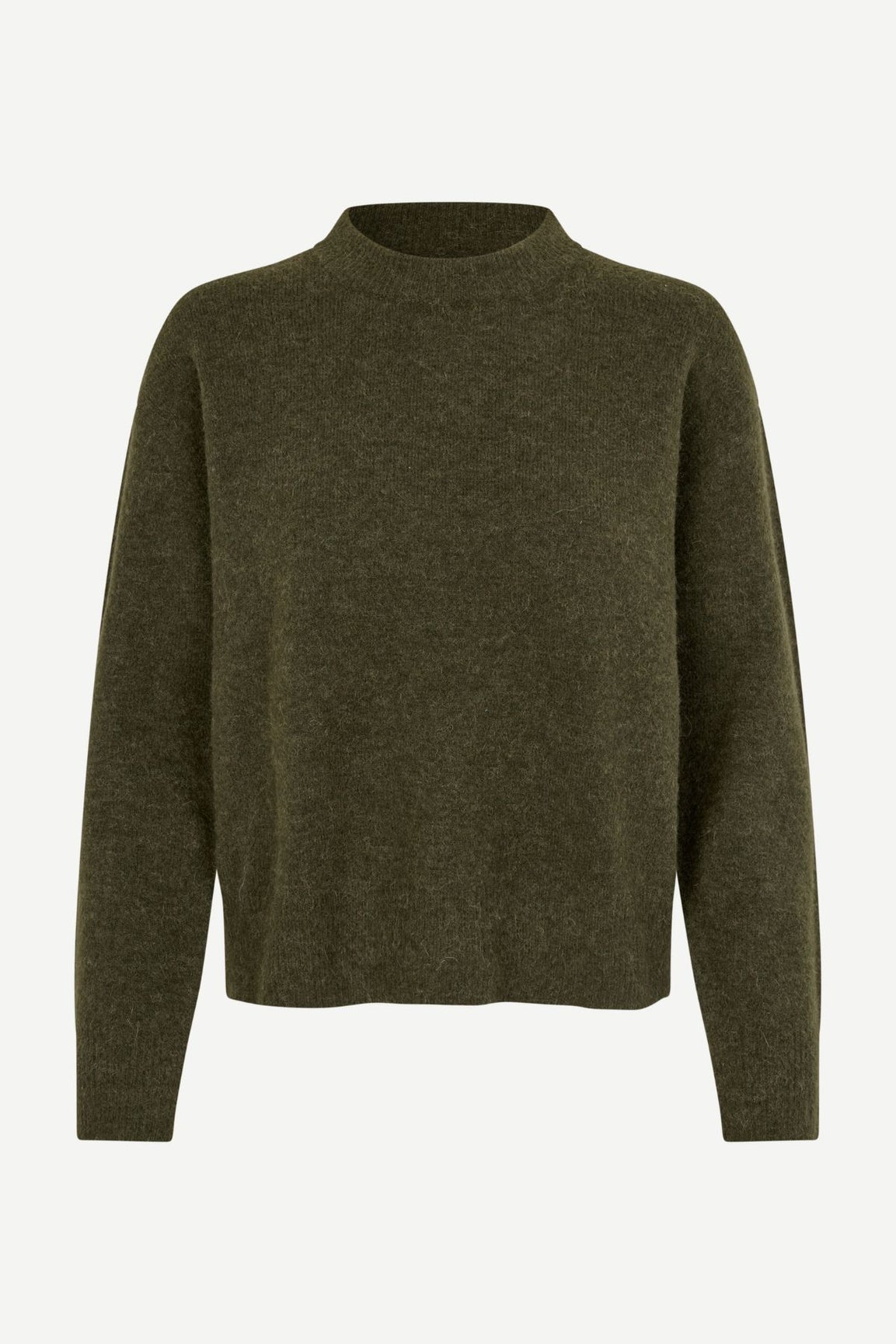 Samsoe & Samsoe Anour O-N Sweater deep forest