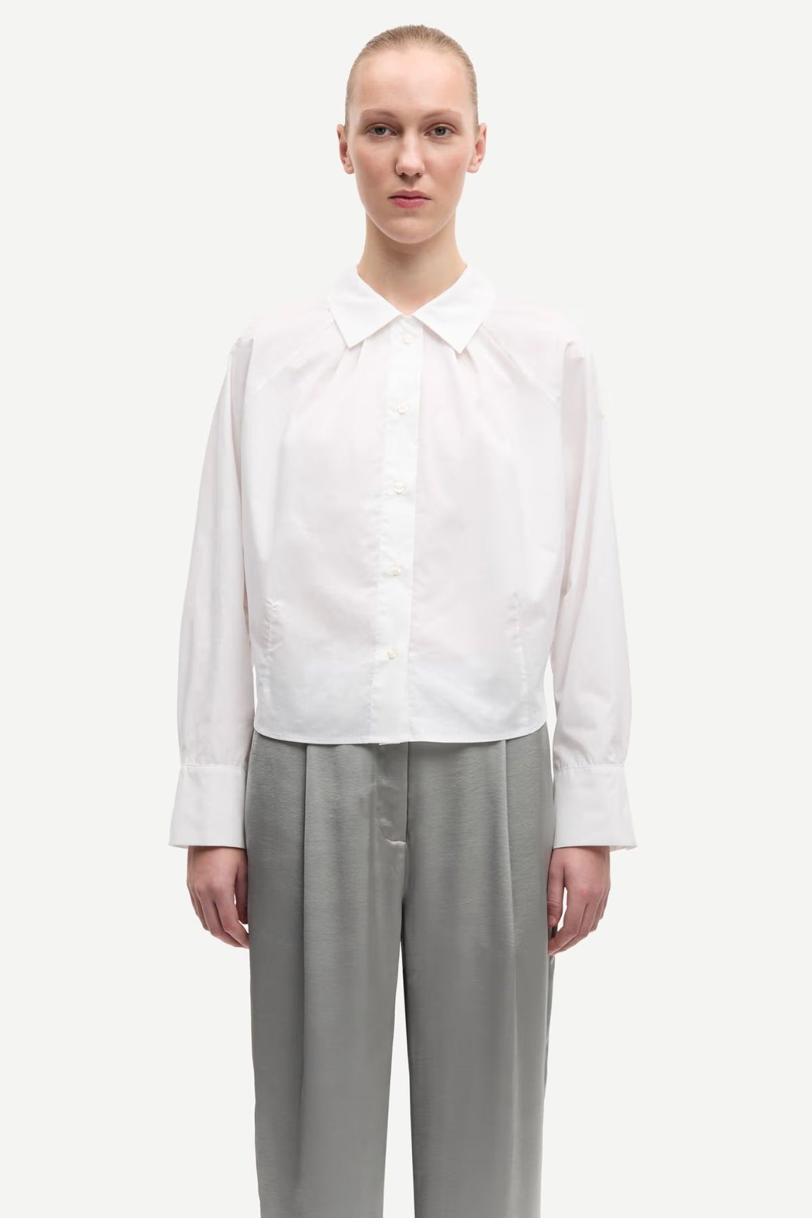 Samsoe Samsoe Sakya Shirt white