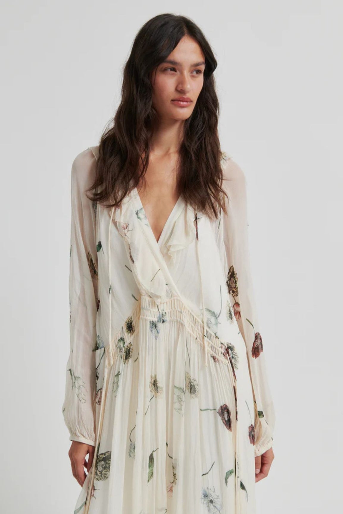 Second Female Florala Maxi Dress summer sand