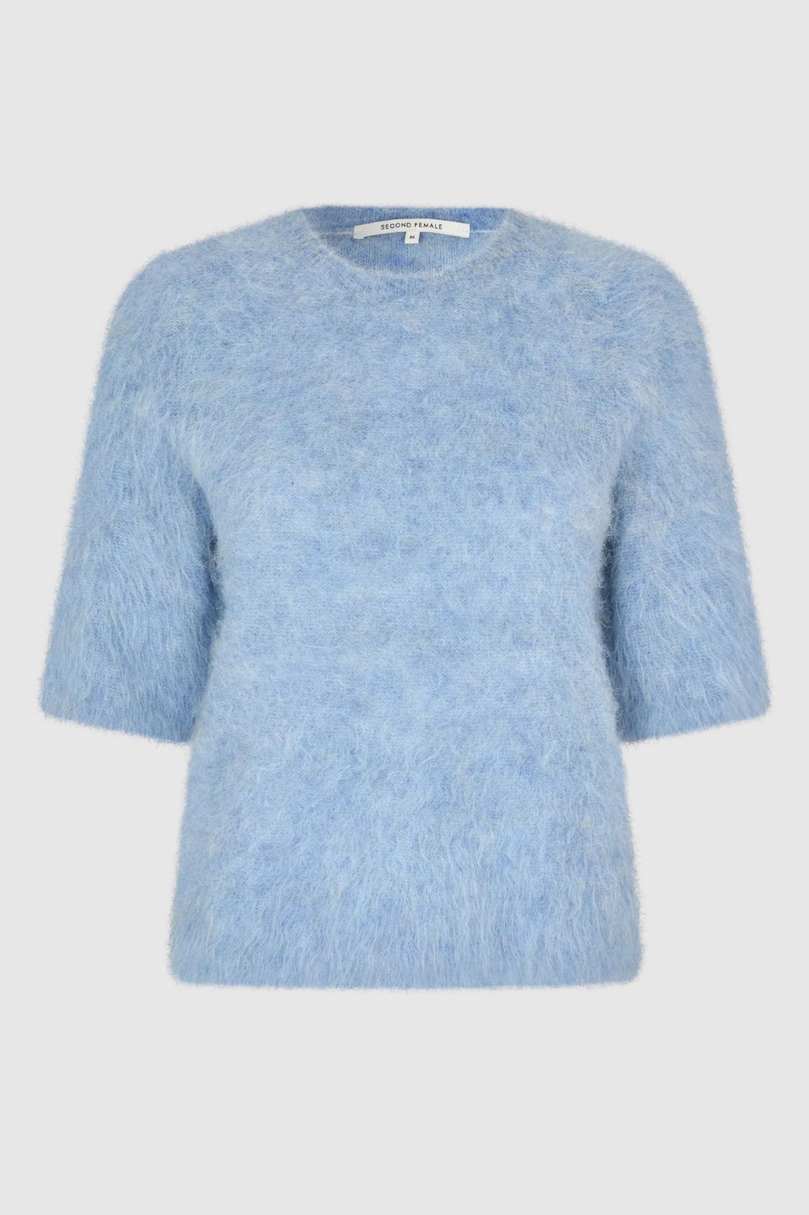 Second Female Karla Knit SS O-neck frozen fjord