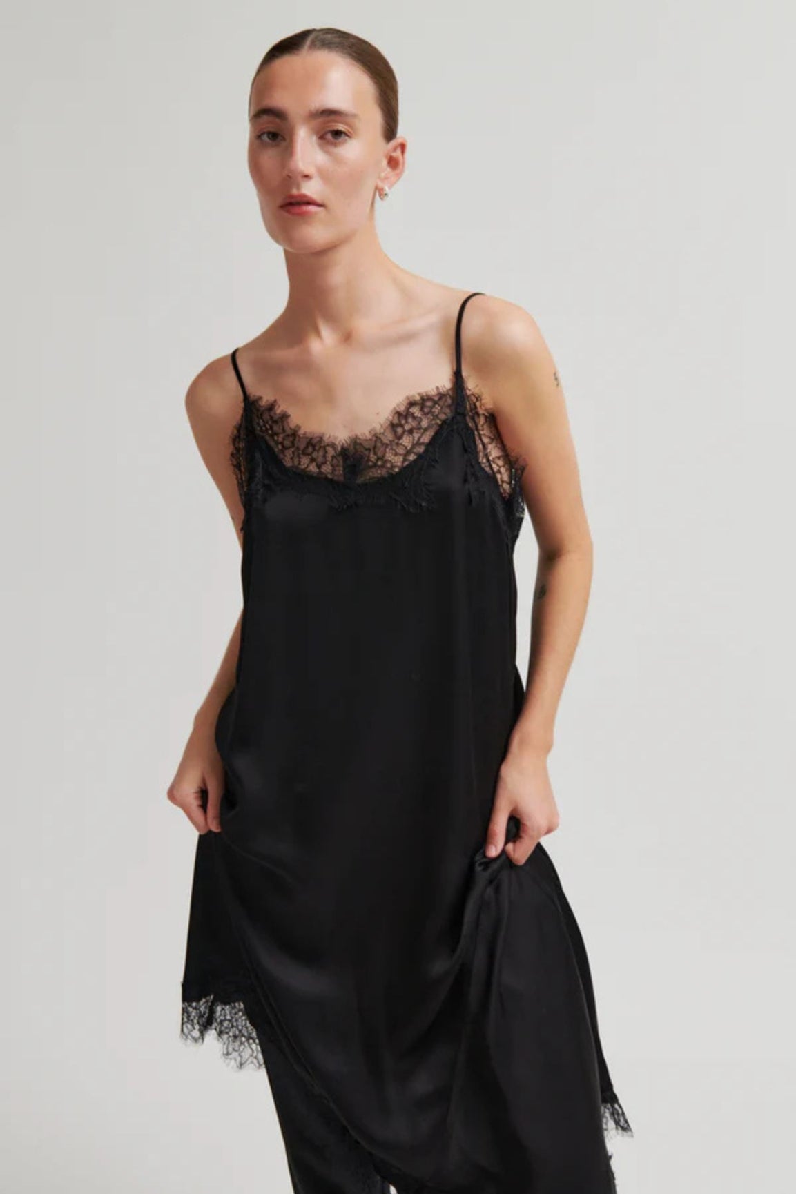 Second Female Lacia Strap Dress black