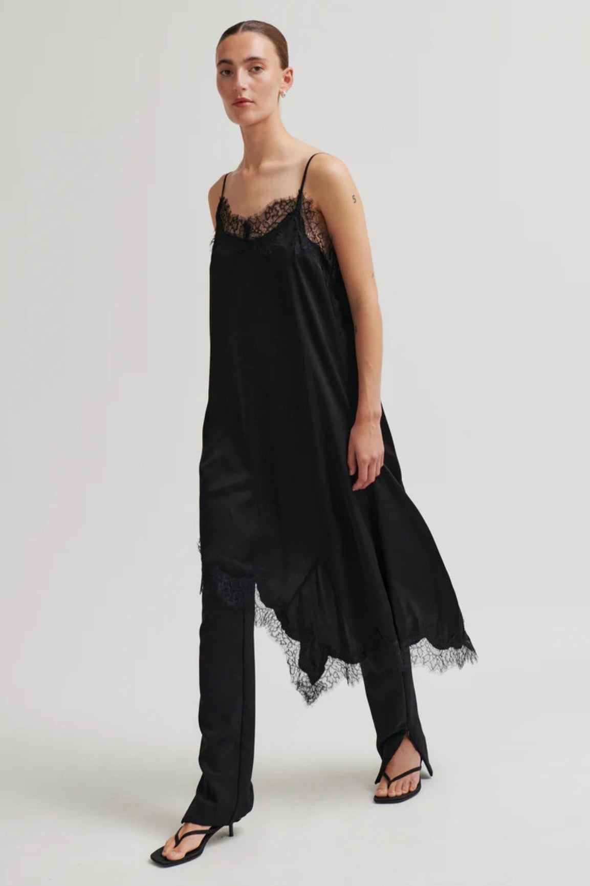 Second Female Lacia Strap Dress black