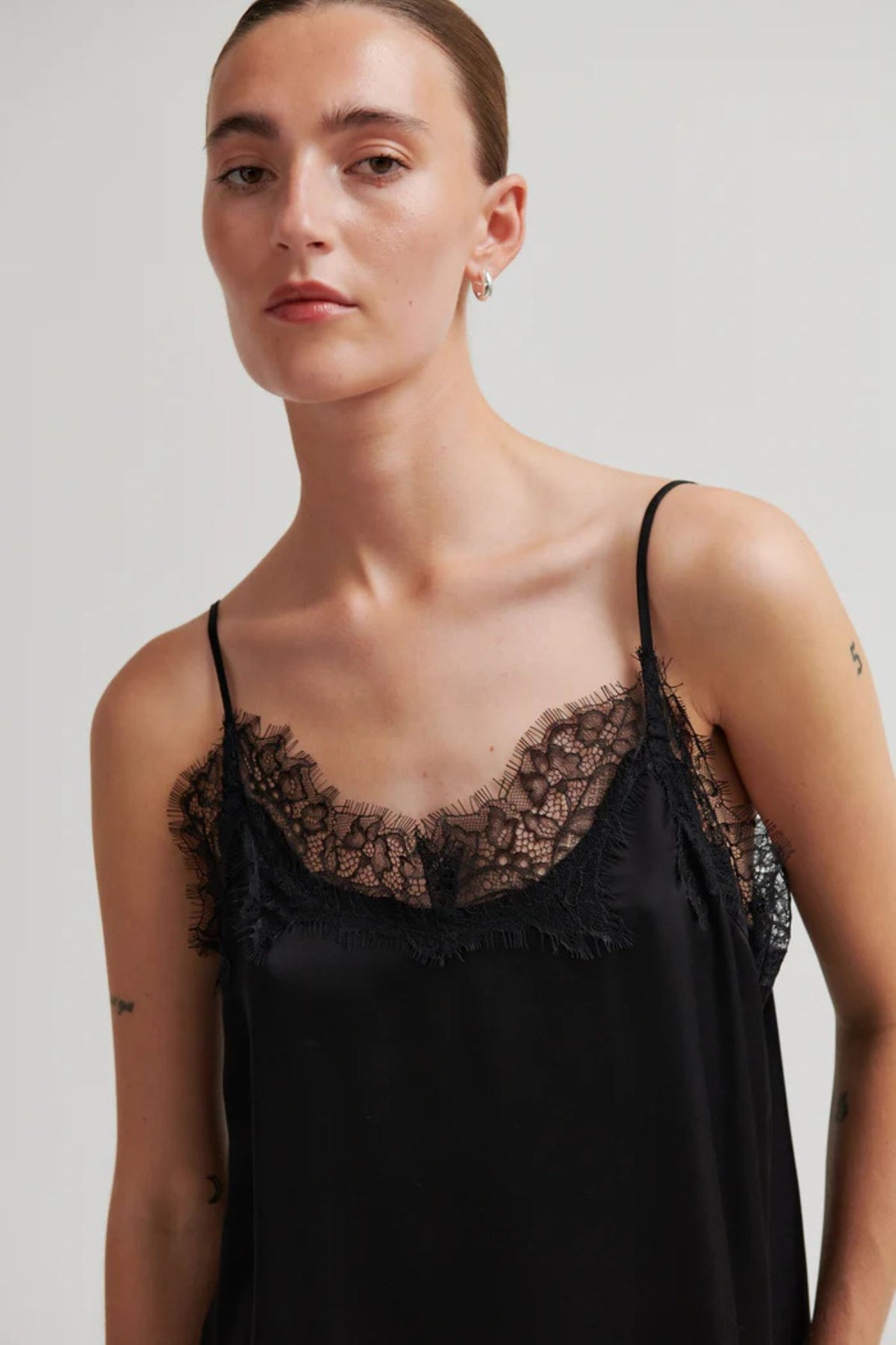 Second Female Lacia Strap Dress black