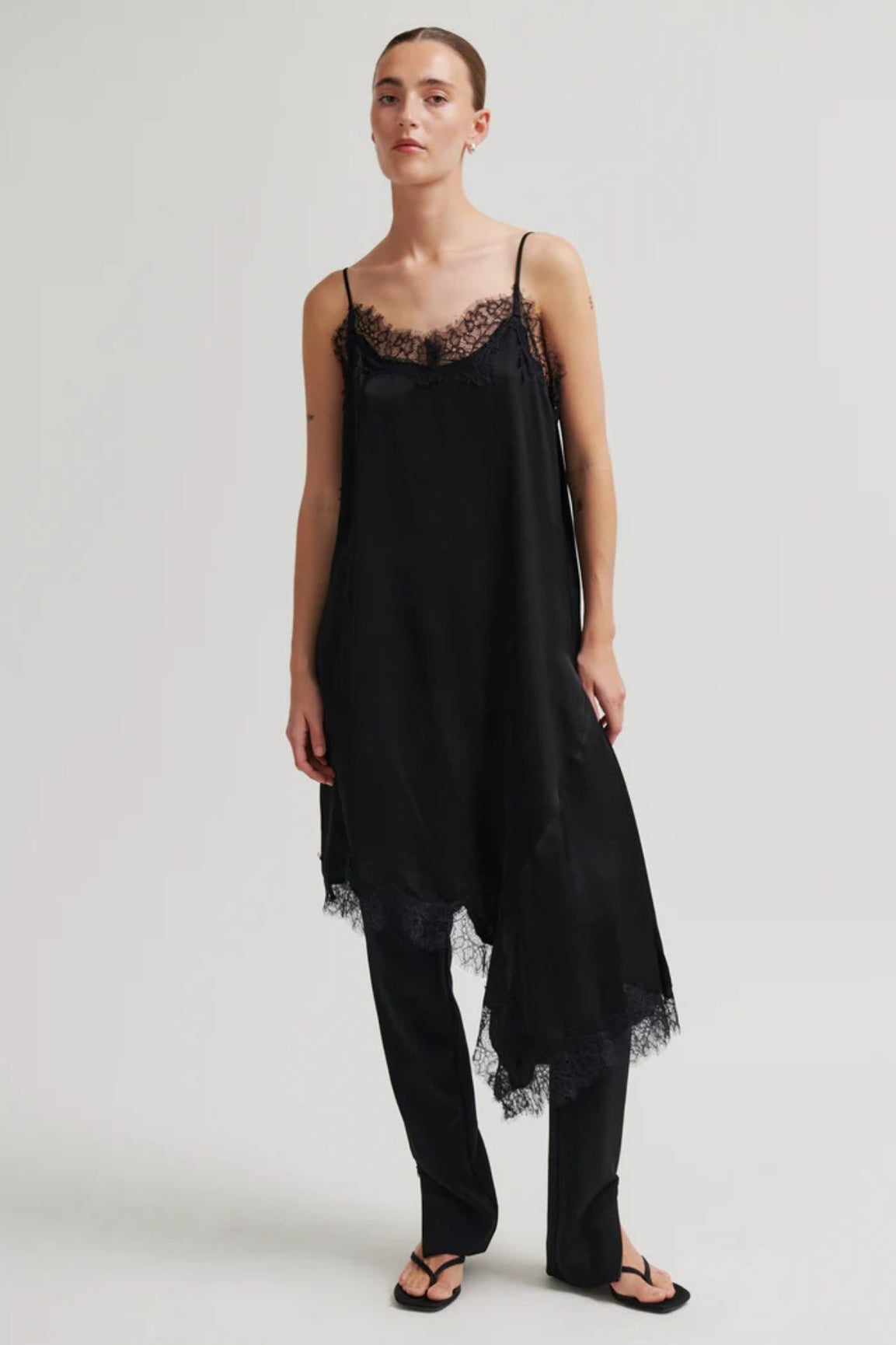 Second Female Lacia Strap Dress black