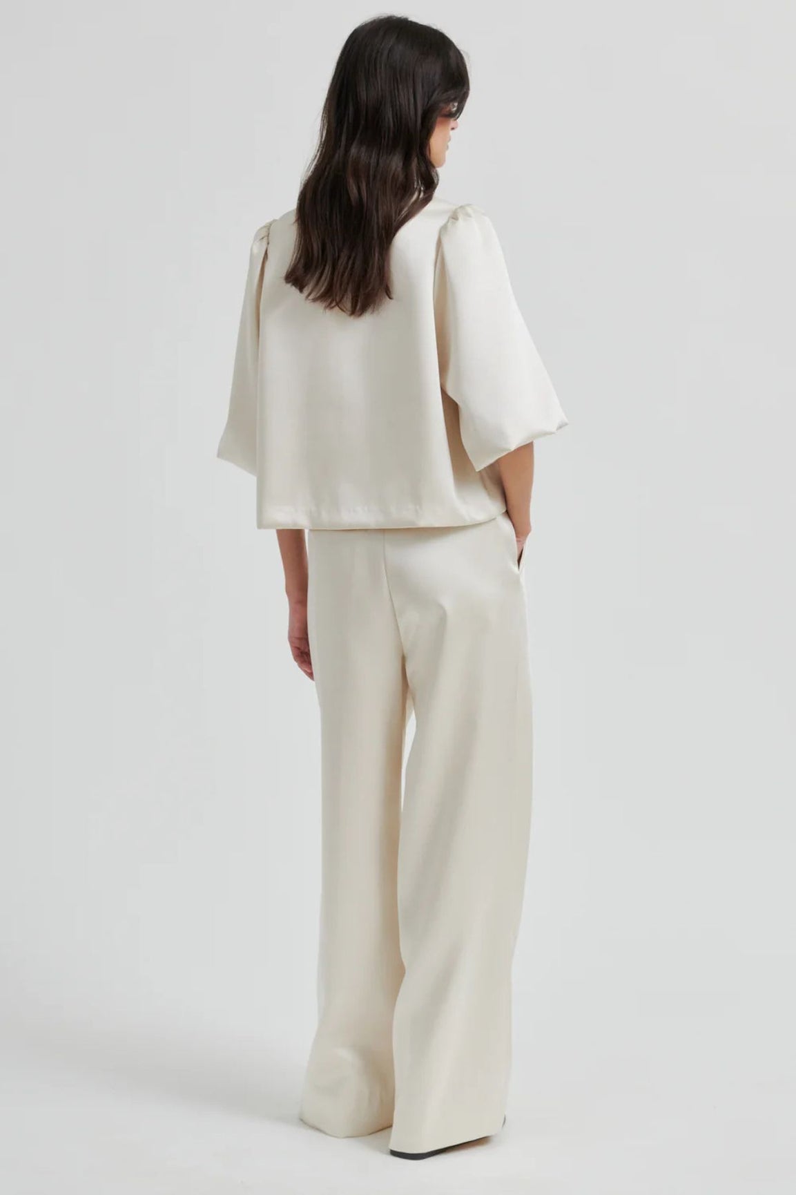 Second Female Perlla New Blouse soft beige
