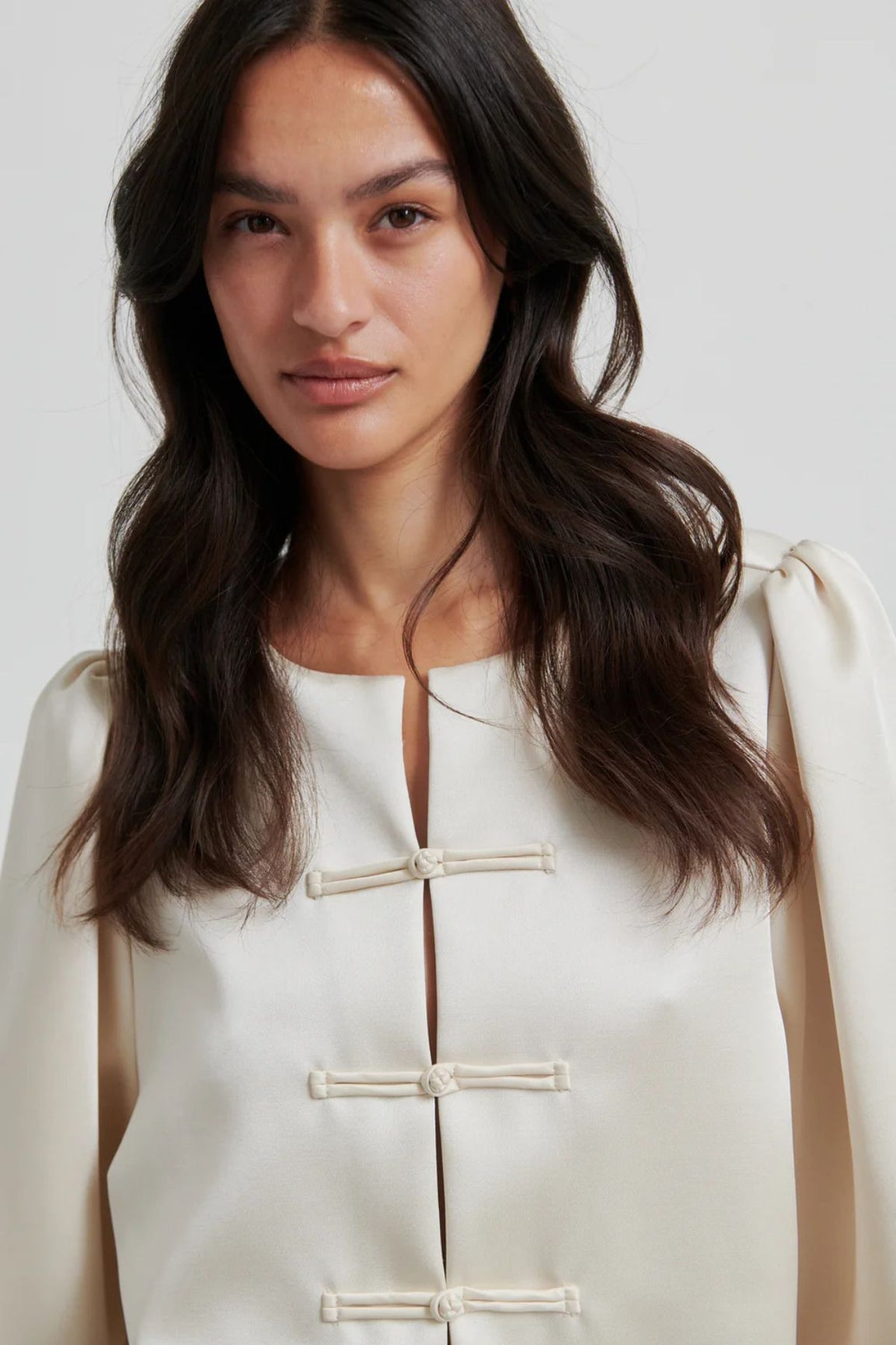 Second Female Perlla New Blouse soft beige