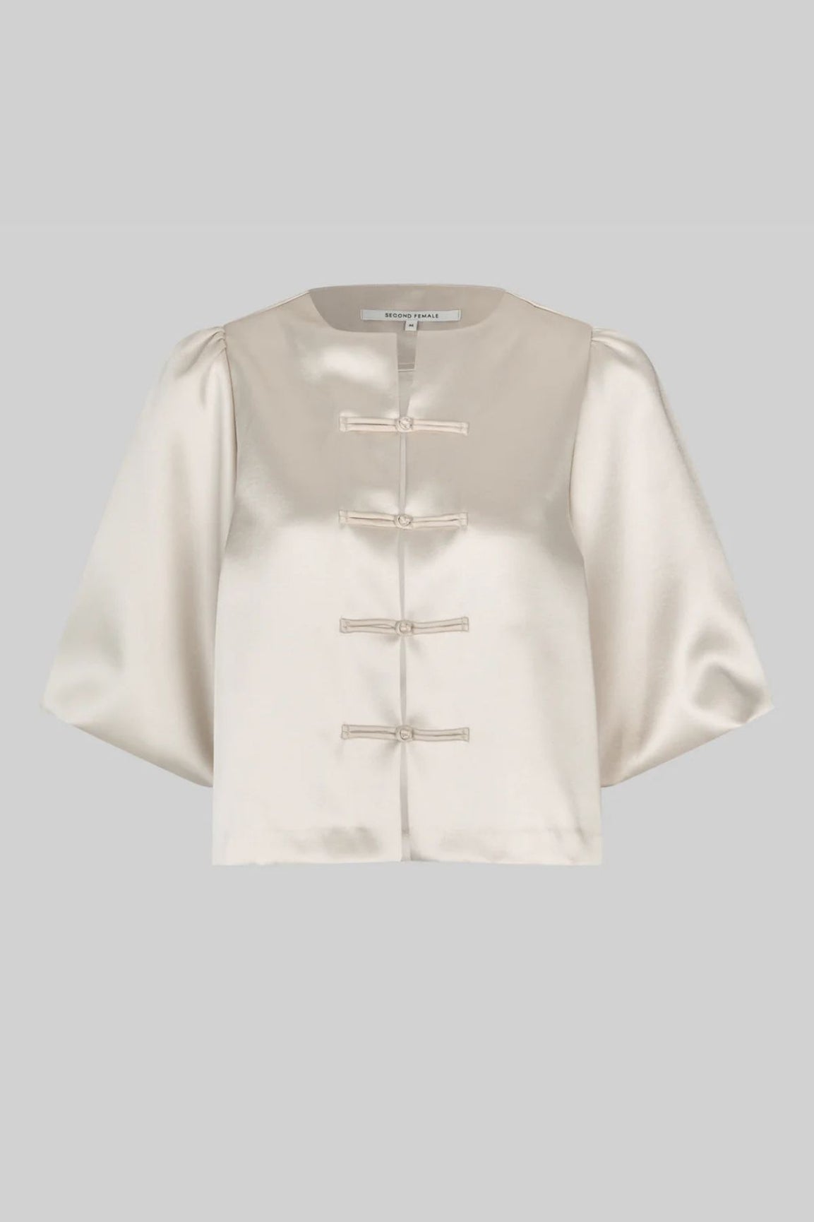 Second Female Perlla New Blouse soft beige