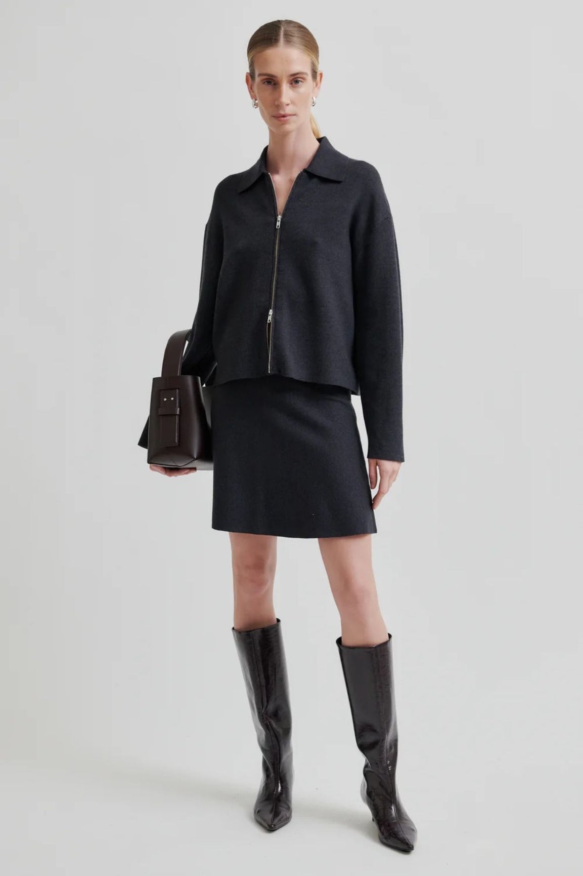 Second Female Siv Knit Cardigan