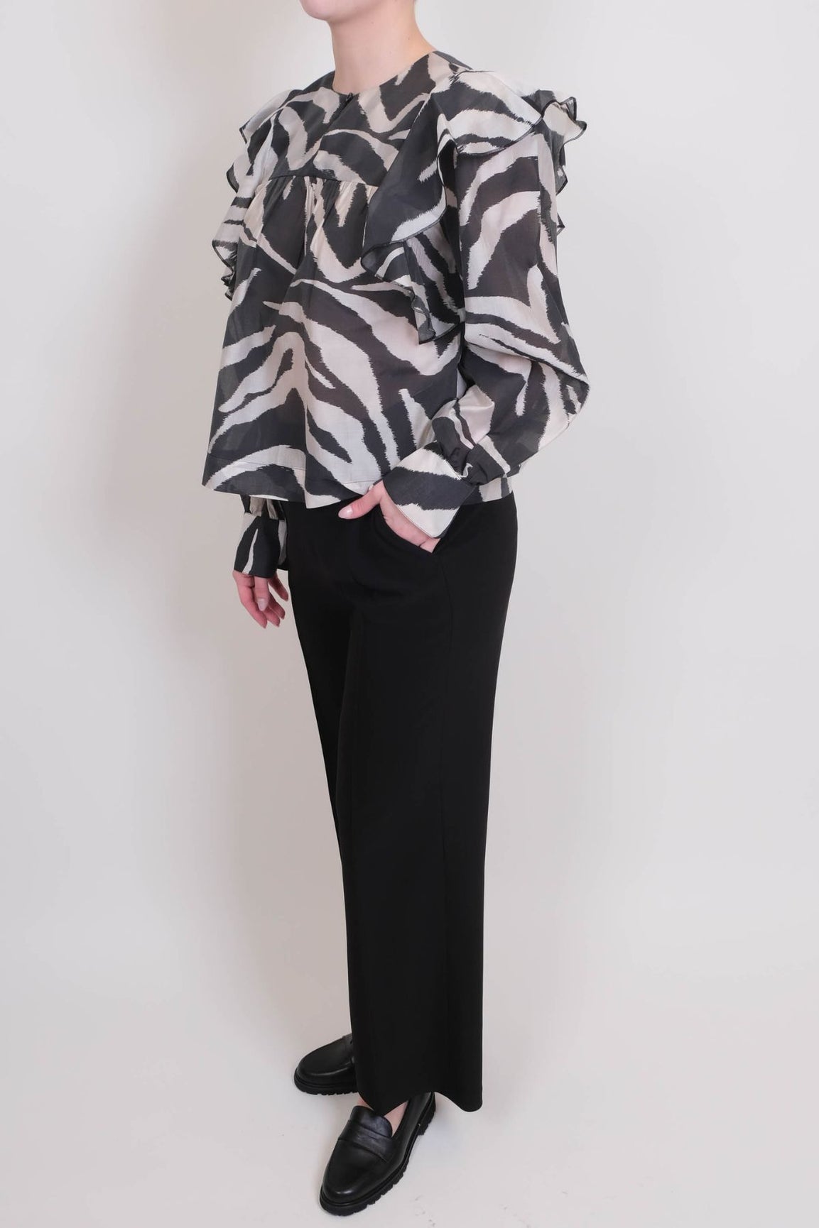 Second Female Zenula Ruffle Blouse