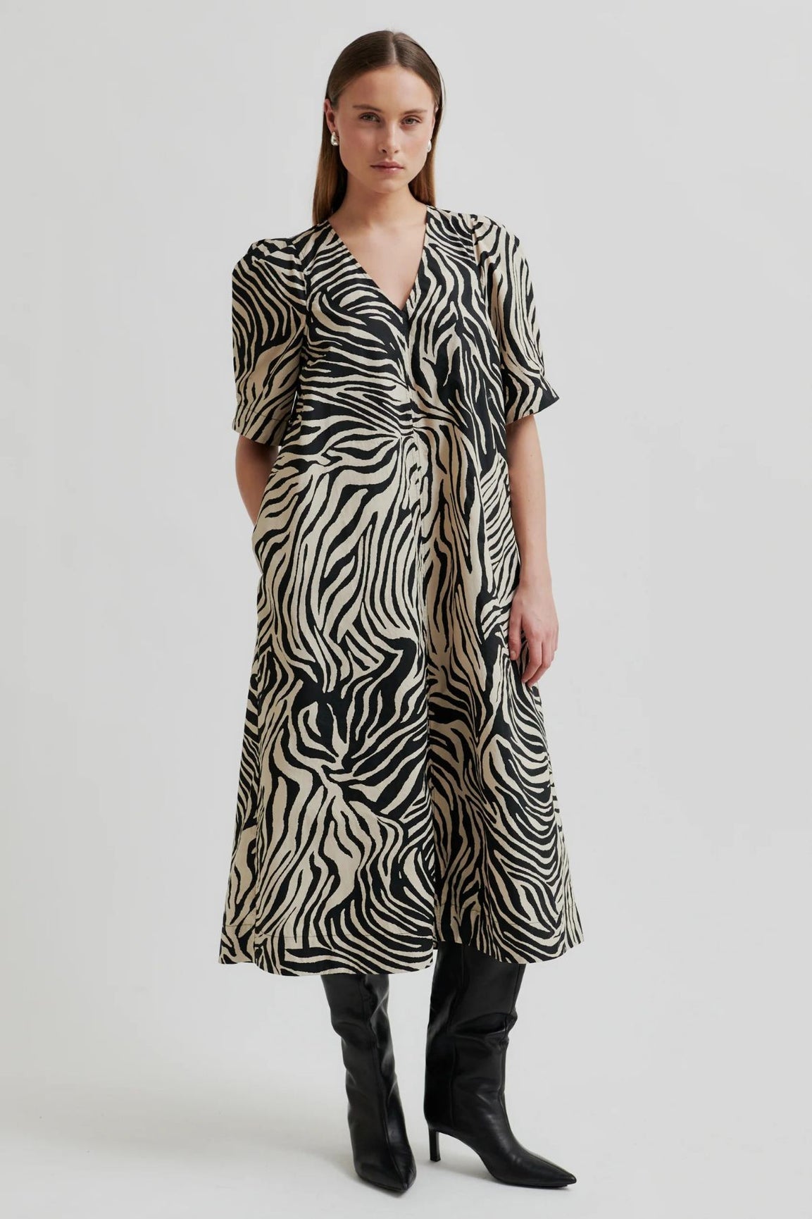 Second Female pranni dress black